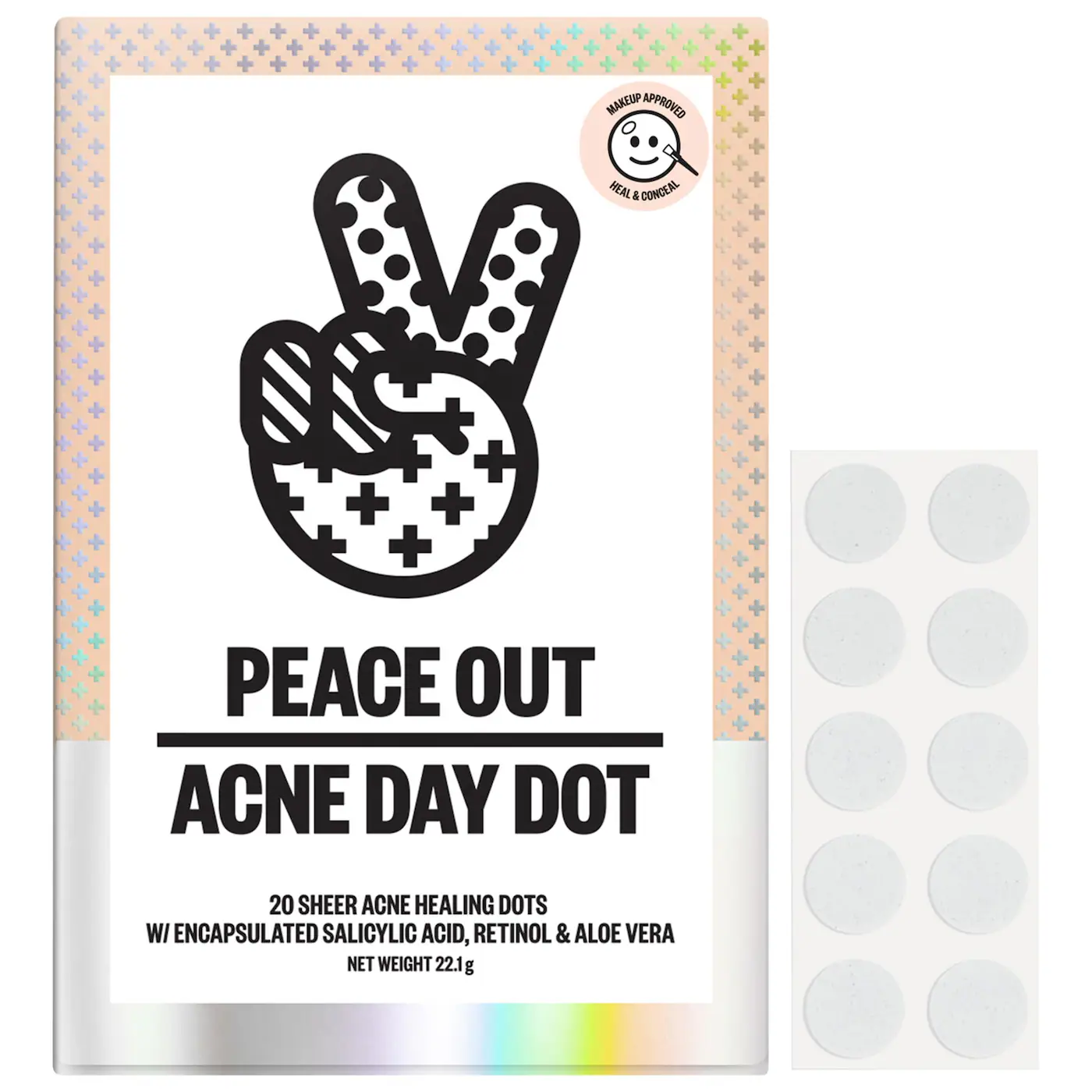 Deal Alert: Snag 50% Off Peace Out  Acne Day Dots Today Only