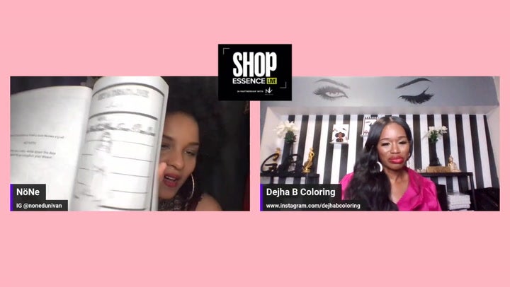 WATCH: Shop Essence Live – Check Out Dejha B a Black Owned Coloring Brand