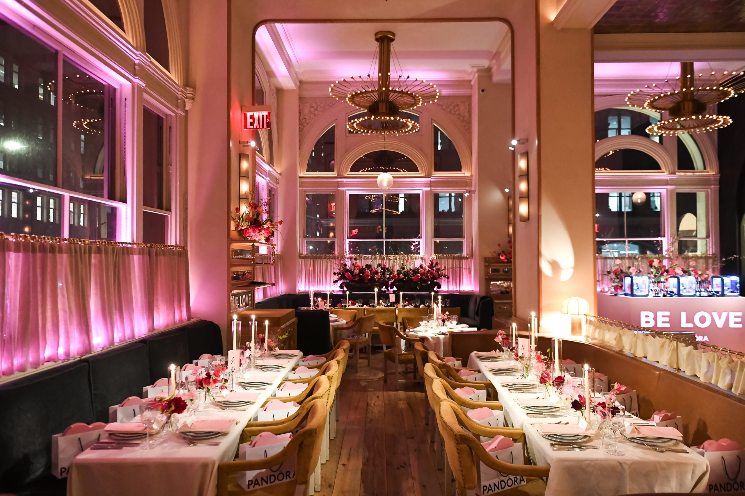 Inside Pandora’s Intimate Dinner For Their “Be Love” Collection Hosted By Chlöe And Halle