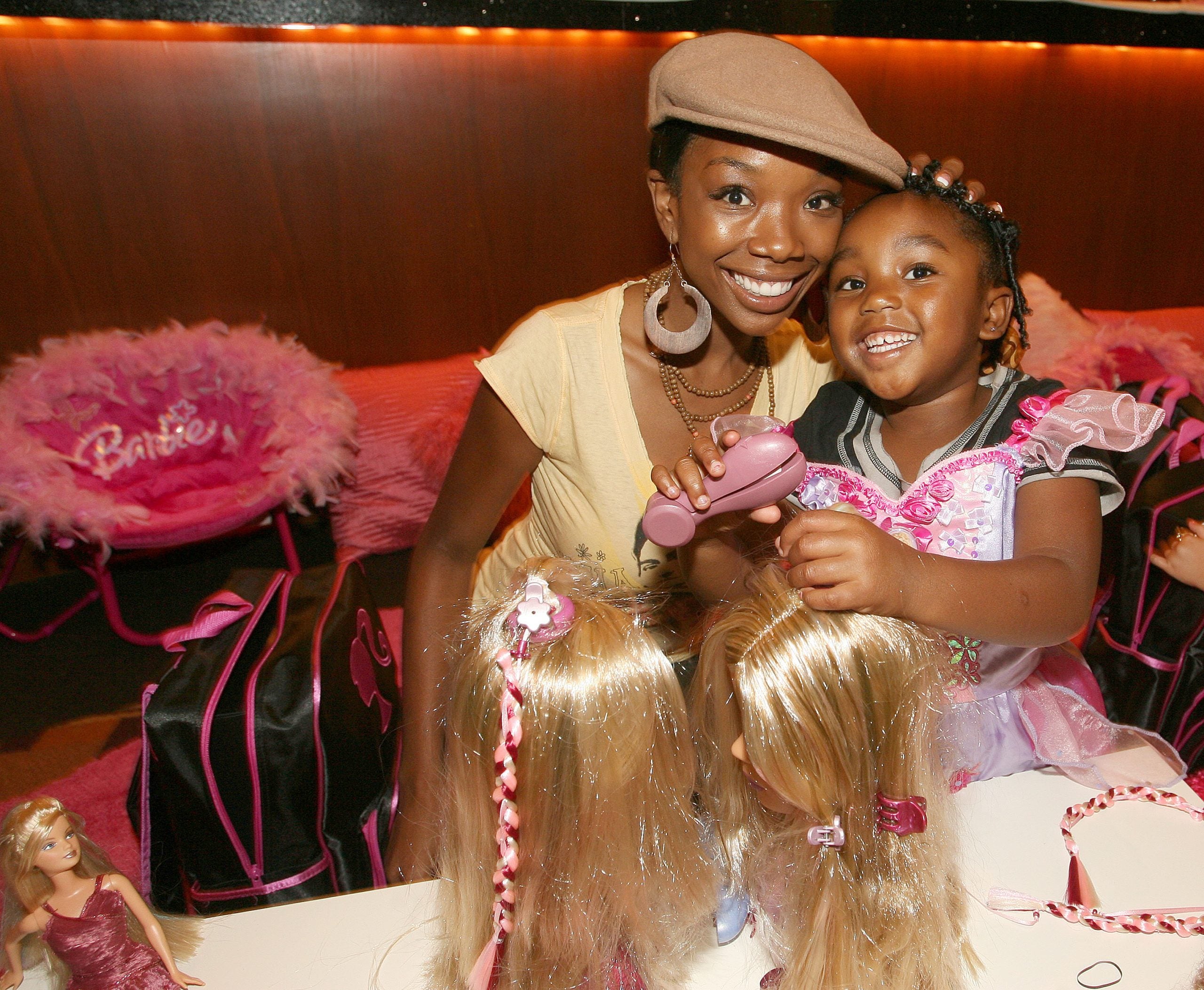 Twins! Photos Of Brandy And Her Daughter Sy'Rai Essence