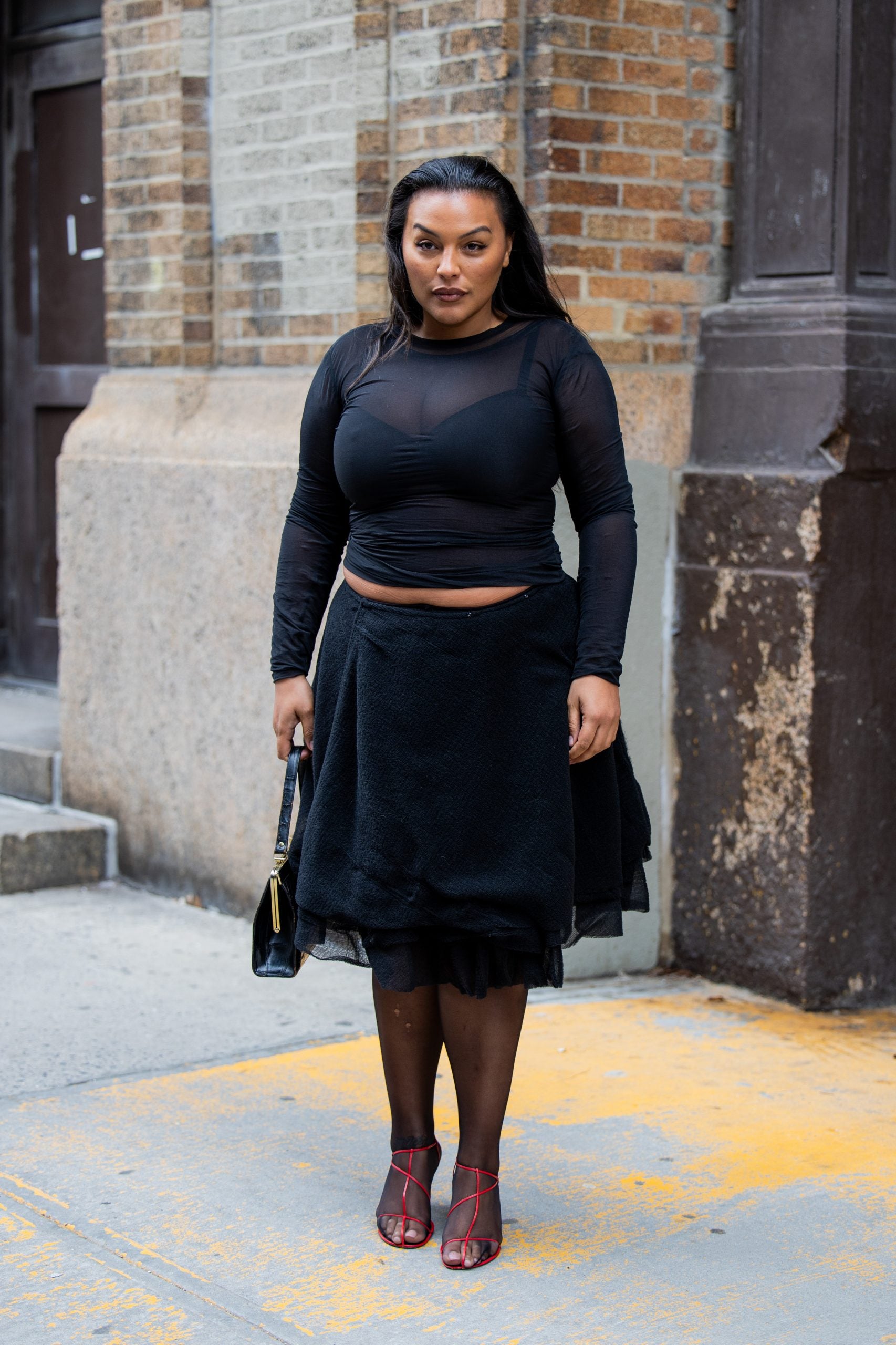 NYFW Celeb Look Of The Day: Day 2, Paloma Elsesser