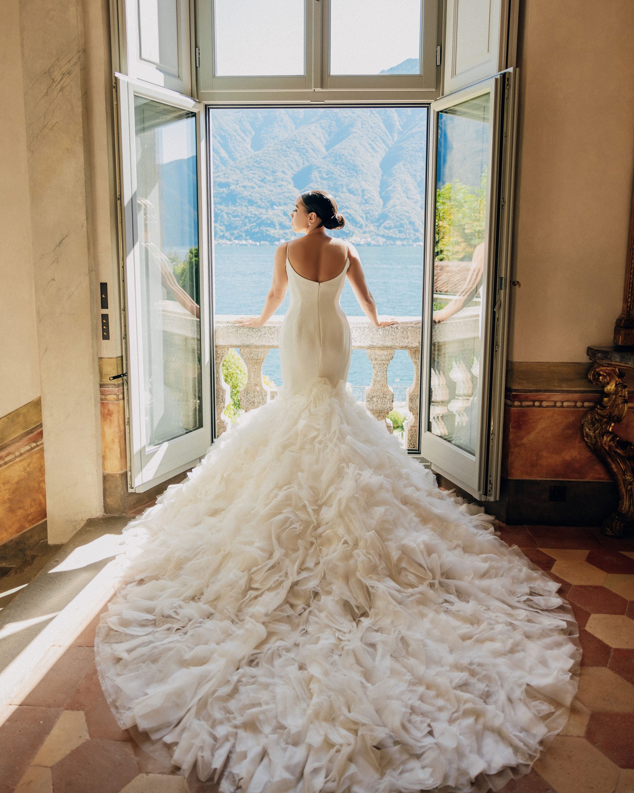 Bridal Bliss: Amber And Femi's Lake Como, Italy Wedding Was Filled With Love And Luxury