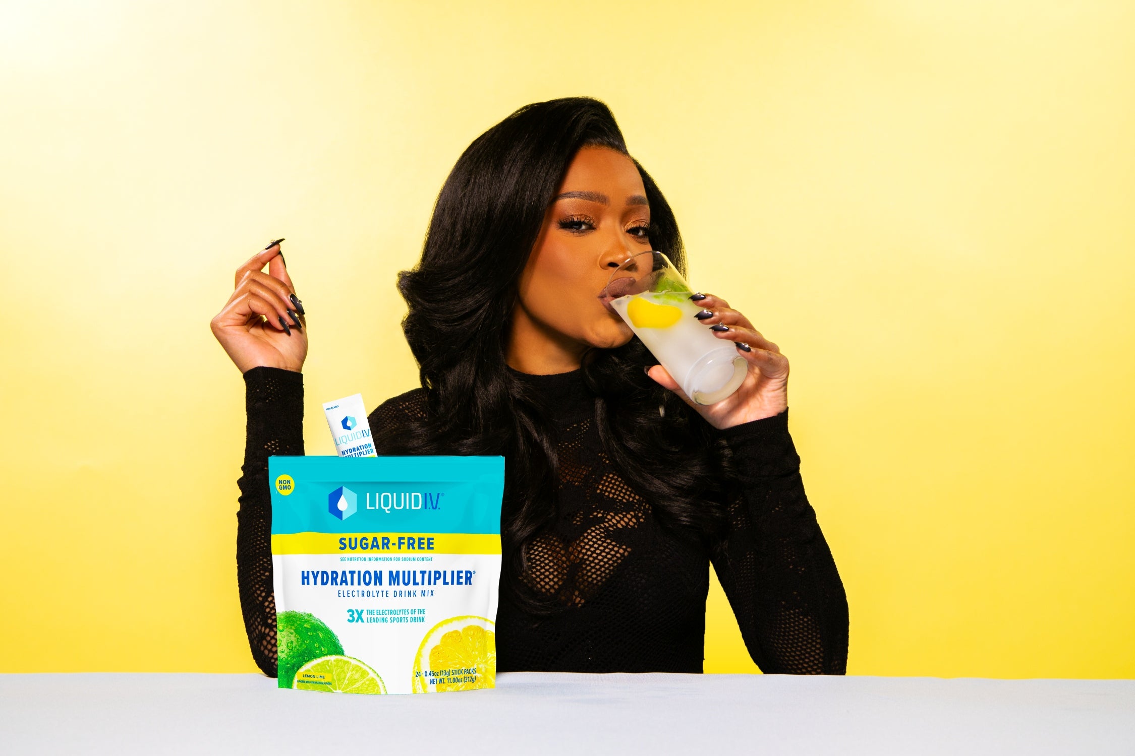 Keke Palmer’s Self-Care Routine Involves Baths, Pilates, And Plenty Of Water Thanks To This Drink Mix