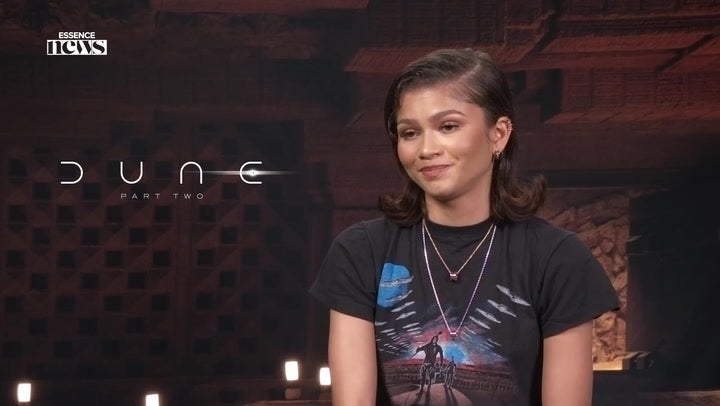 WATCH: Zendaya On Growing Up With Her Fans, Digging Deeper In 'DUNE: Part Two'