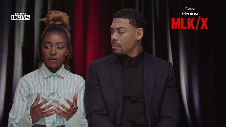 WATCH: Aaron Pierre and Jayme Lawson On Revealing The Truth About Malcolm X and Betty Shabazz
