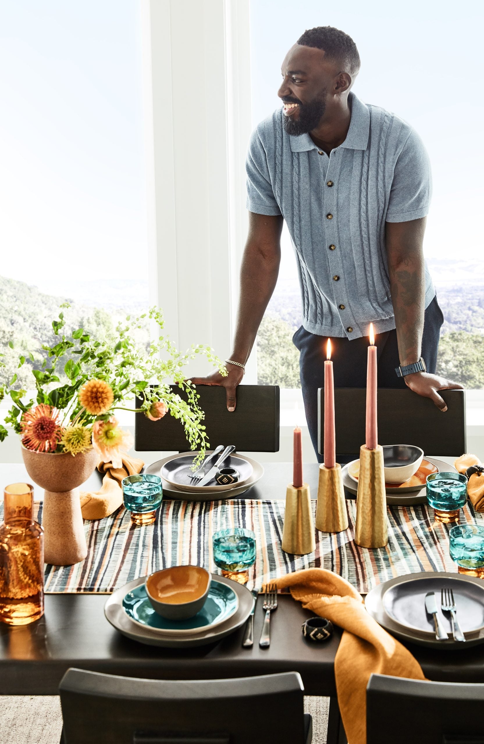 Chef Eric Adjepong’s New Home Goods Collection With Crate & Barrel Is Exquisite