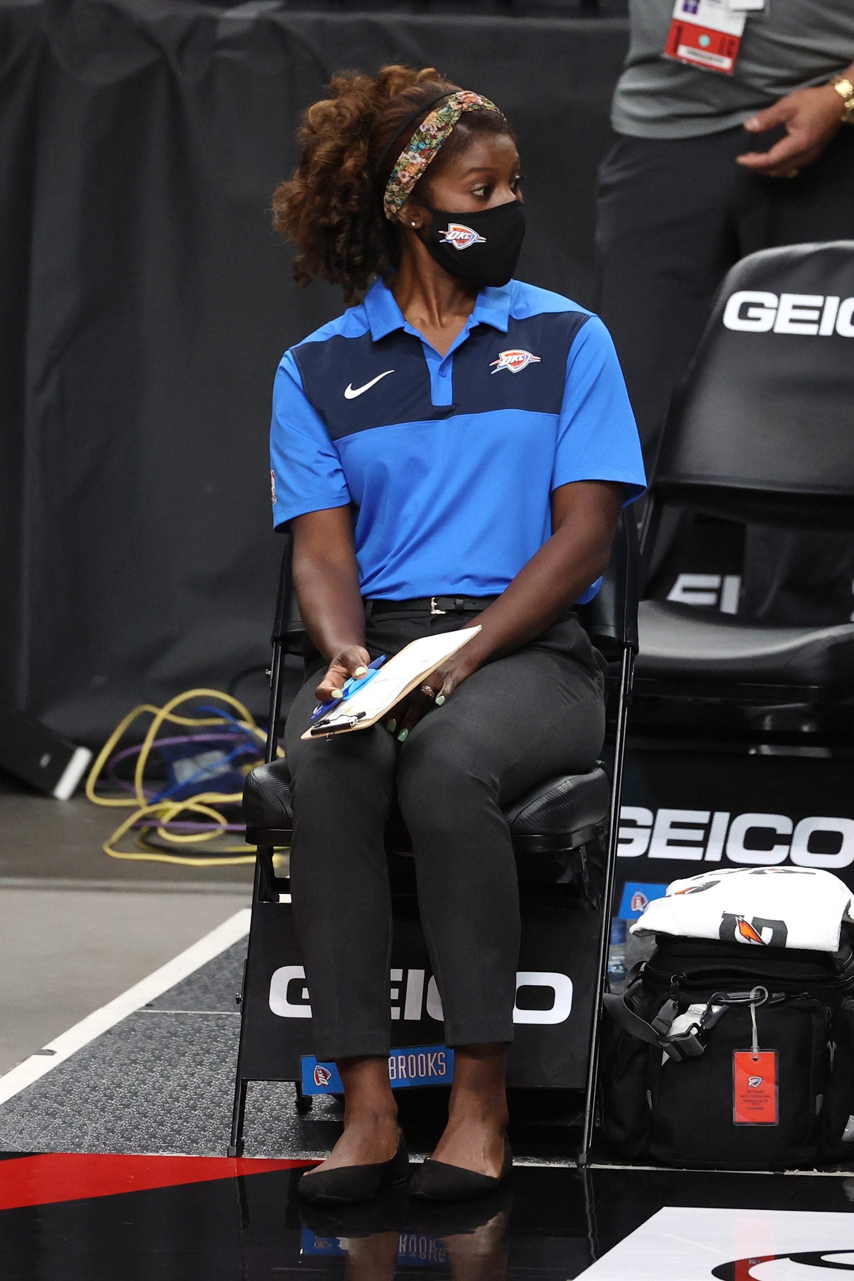 It's National Athletic Training Month: Meet The First Black Woman Dually Certified As A Physical Therapist And Athletic Trainer In The NBA