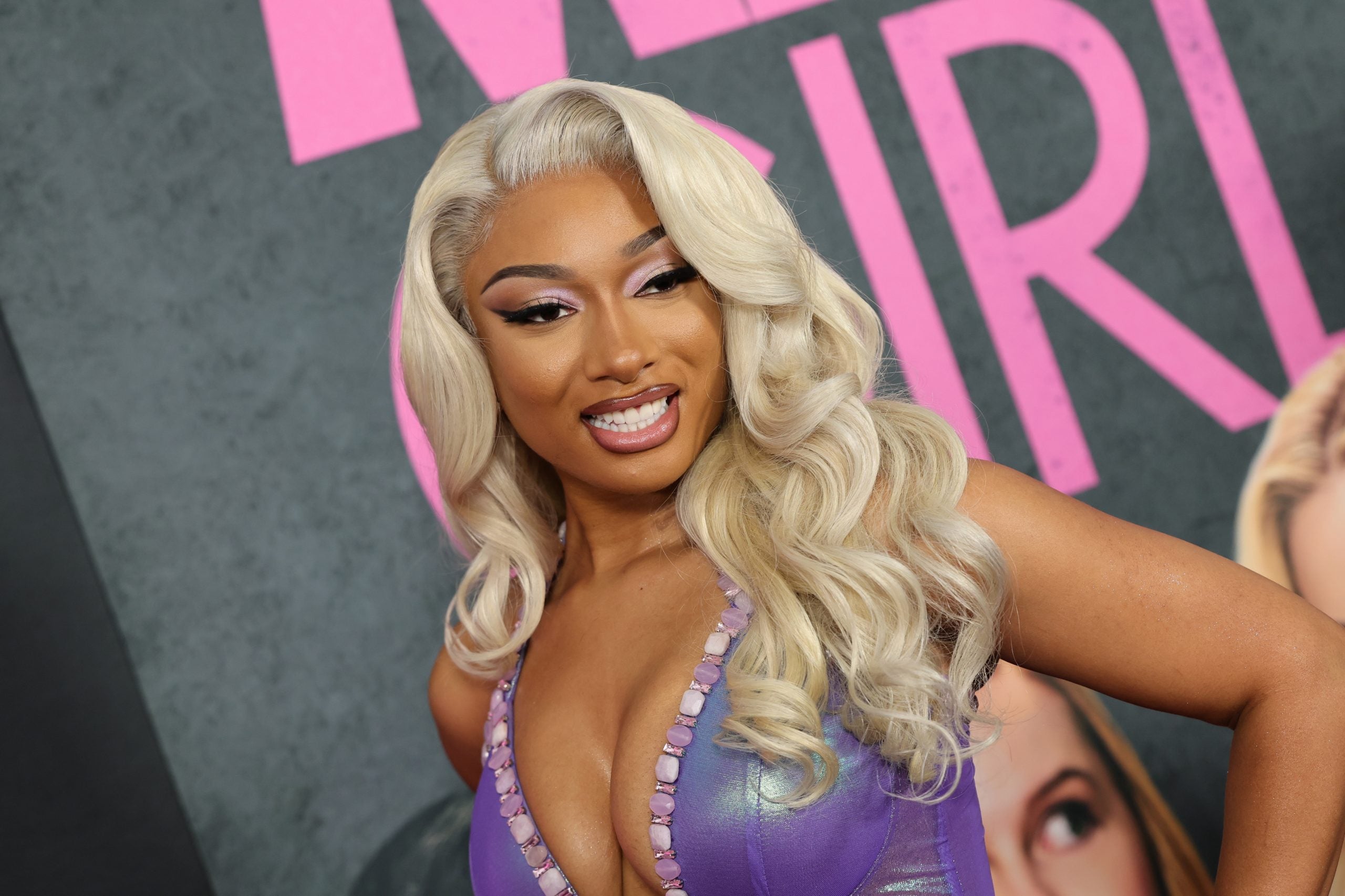 Megan Thee Stallion's Pink Corset at Outside Lands