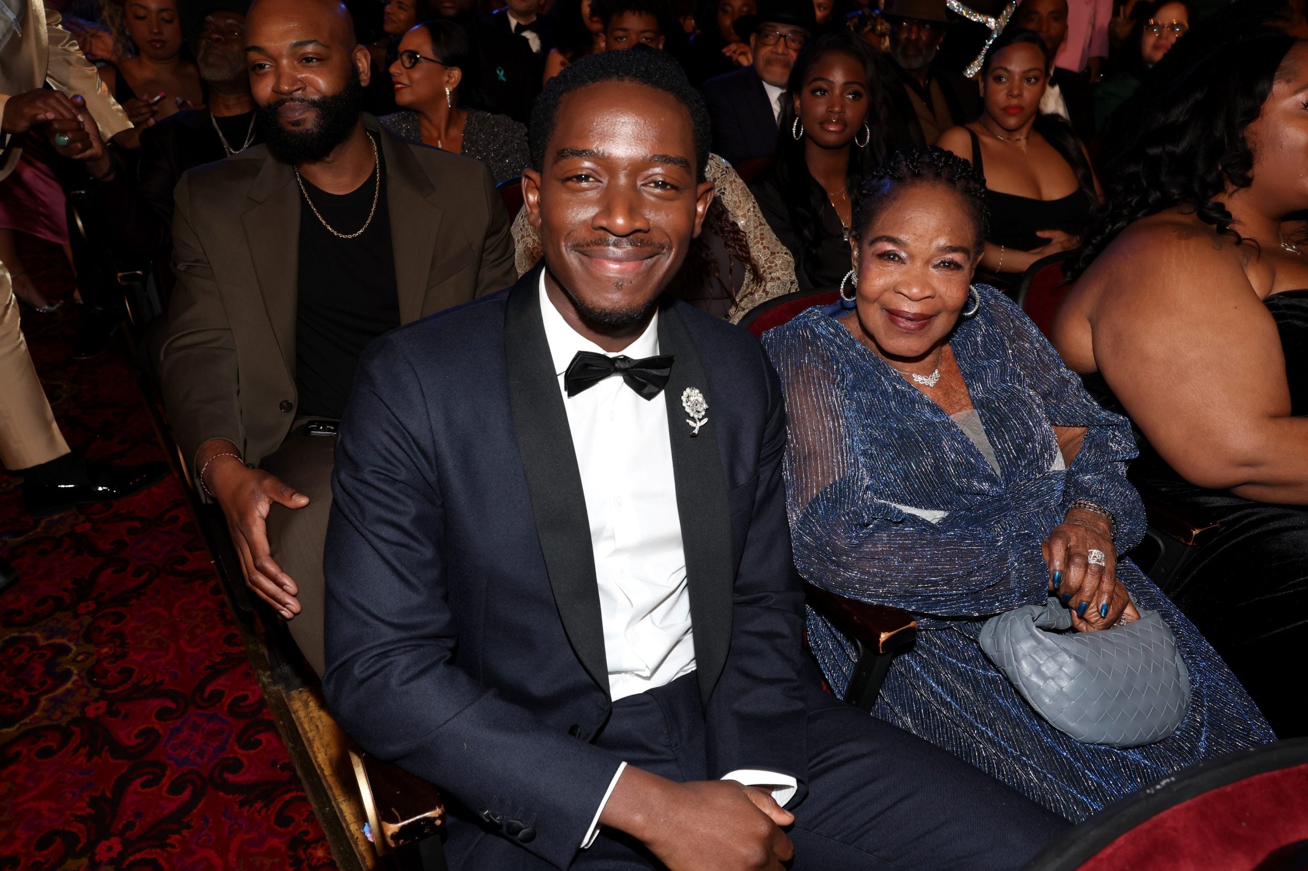 Damson Idris's Mom Traveled 17 Hours From Lagos To LA To Be His Plus-One For The NAACP Image Awards
