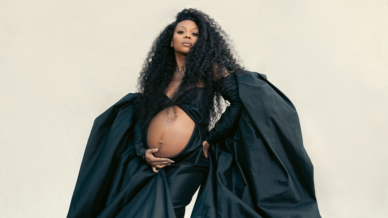 Bresha Webb On The Joy Of High Fashion Maternity Shoots | Essence