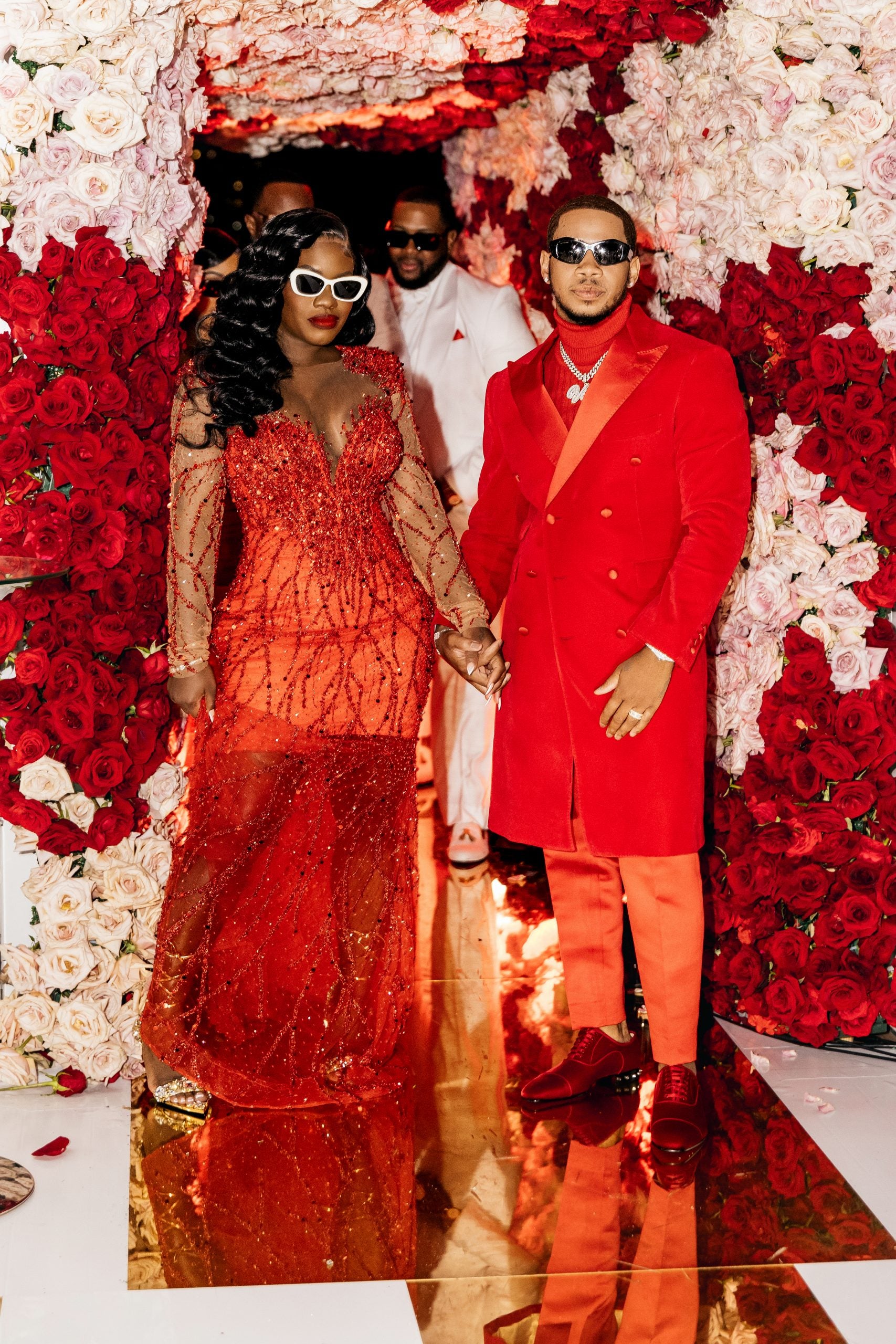 Bridal Bliss: Singers Vedo And Shanice's Valentine's Day Wedding Took Place On A Mega Yacht In Miami