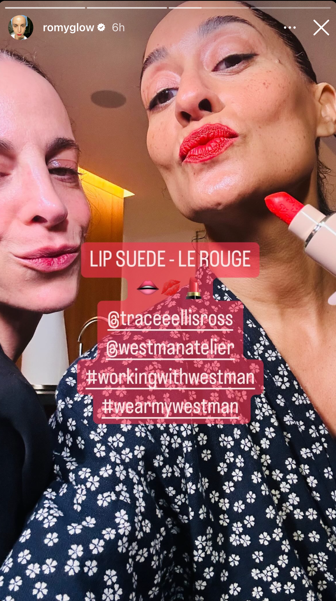 How Tracee Ellis Ross Achieved the Bold Lip For The Oscars Party