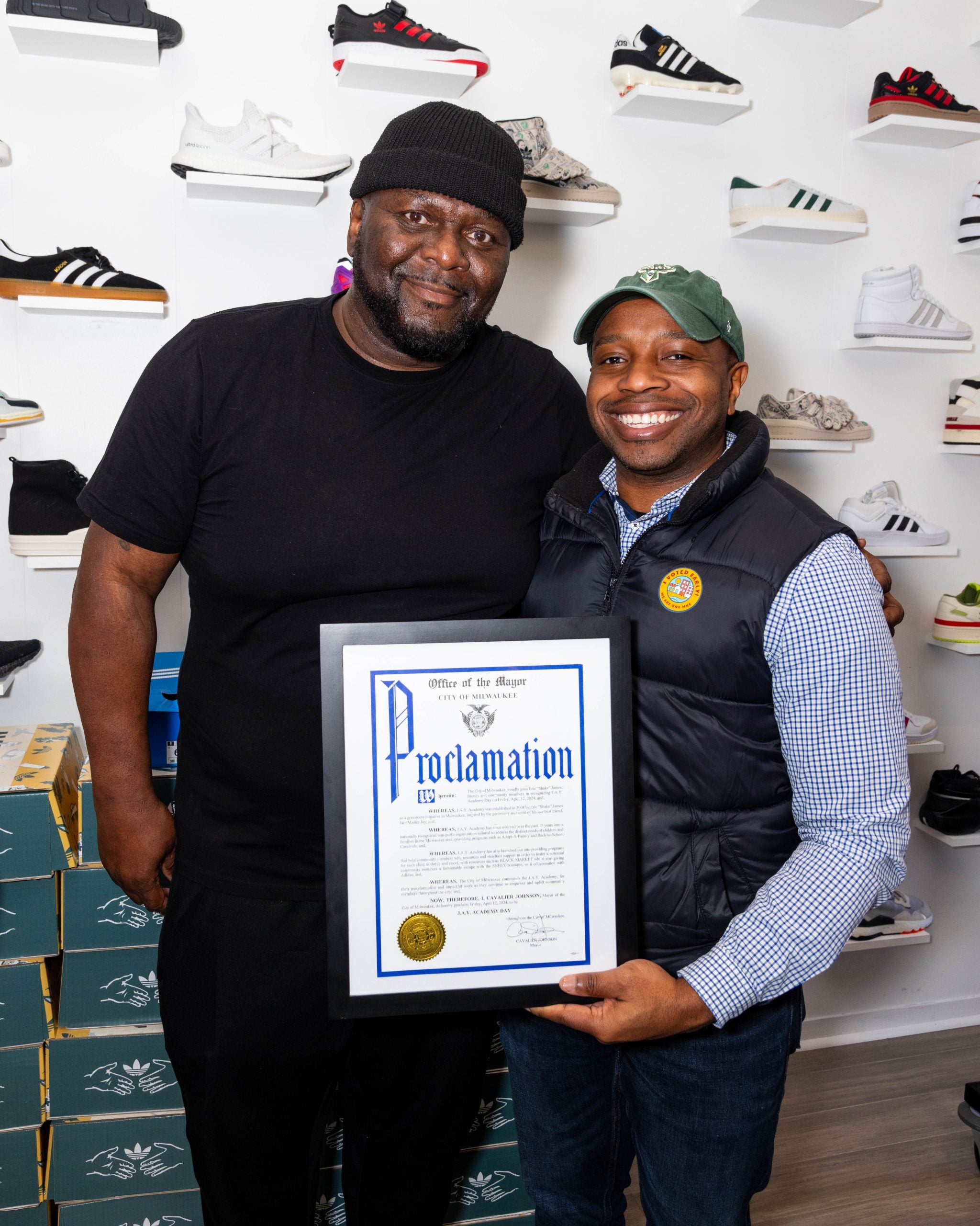 Here’s How This Celebrated Milwaukee Entrepreneur Partnered With Adidas To Empower The Local Community
