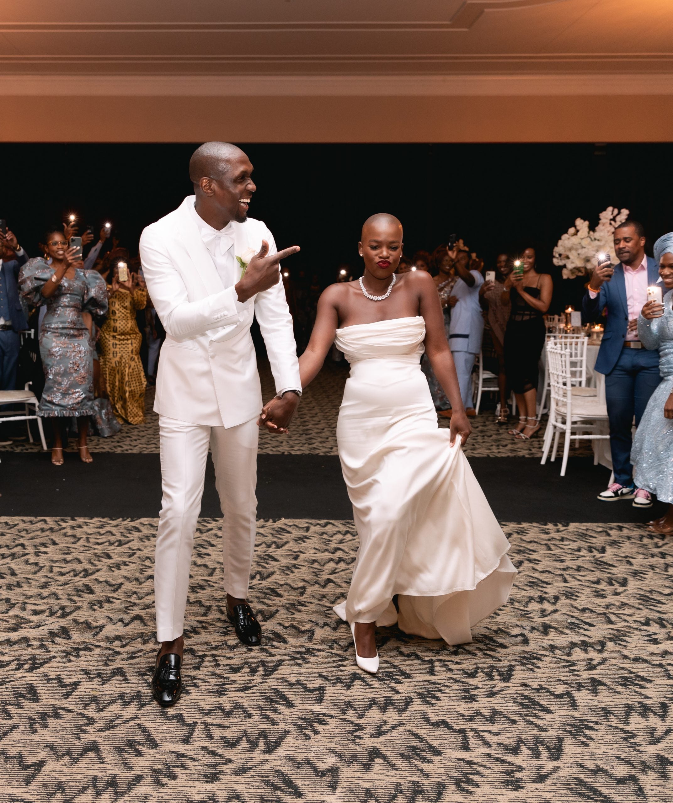 Bridal Bliss: 10 Years After A First Date At Cheesecake Factory, Lola And George Said 'I Do' In Front Of 550 Guests