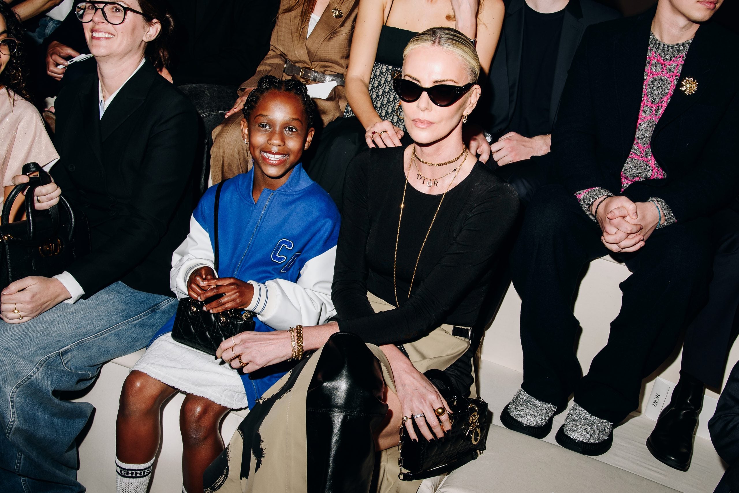 Charlize Theron And Daughter August Had The Cutest – And Most Stylish – Mother-Daughter Date At The Dior Fashion Show