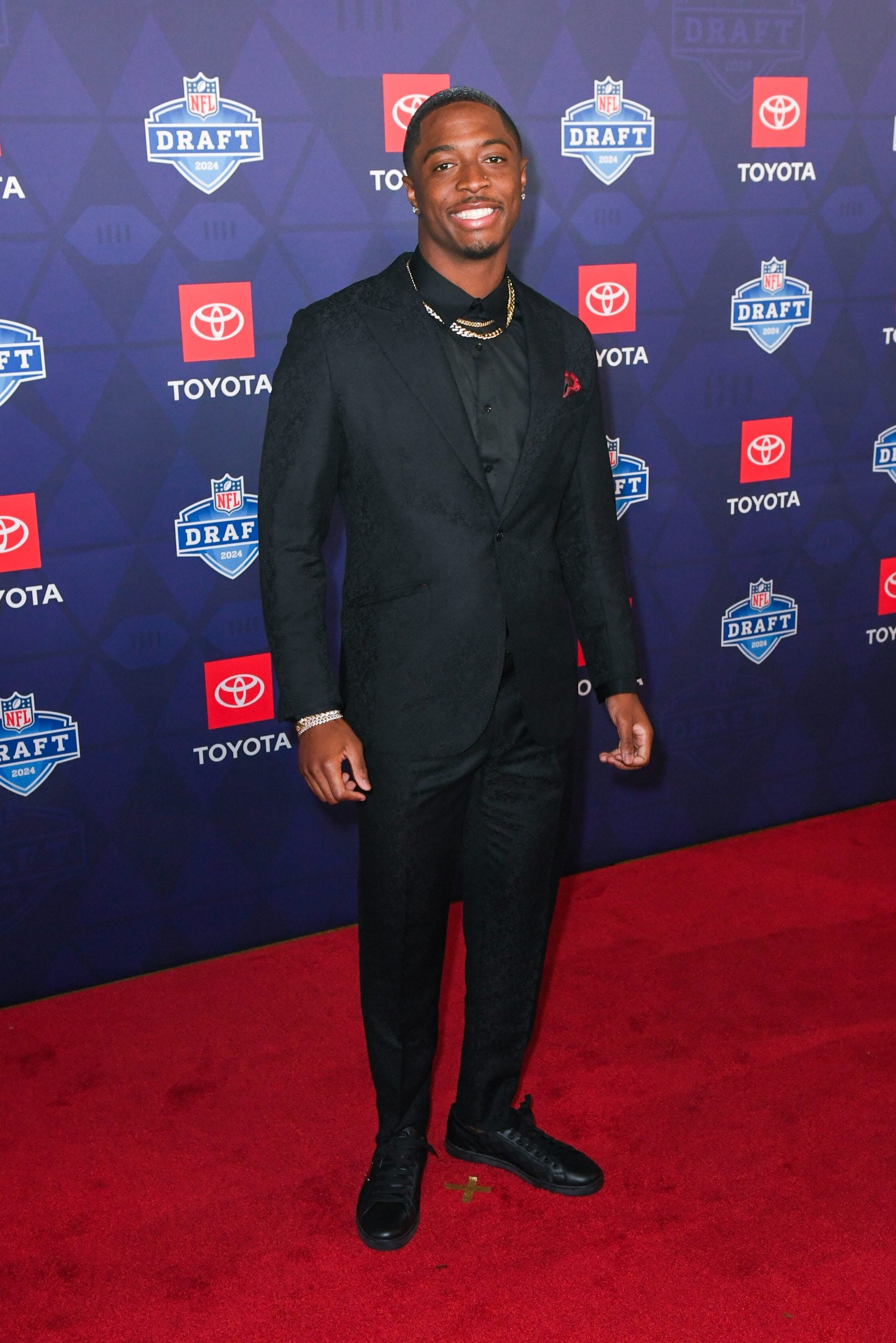 The Stylish Red Carpet Moments At The 2024 NFL Draft