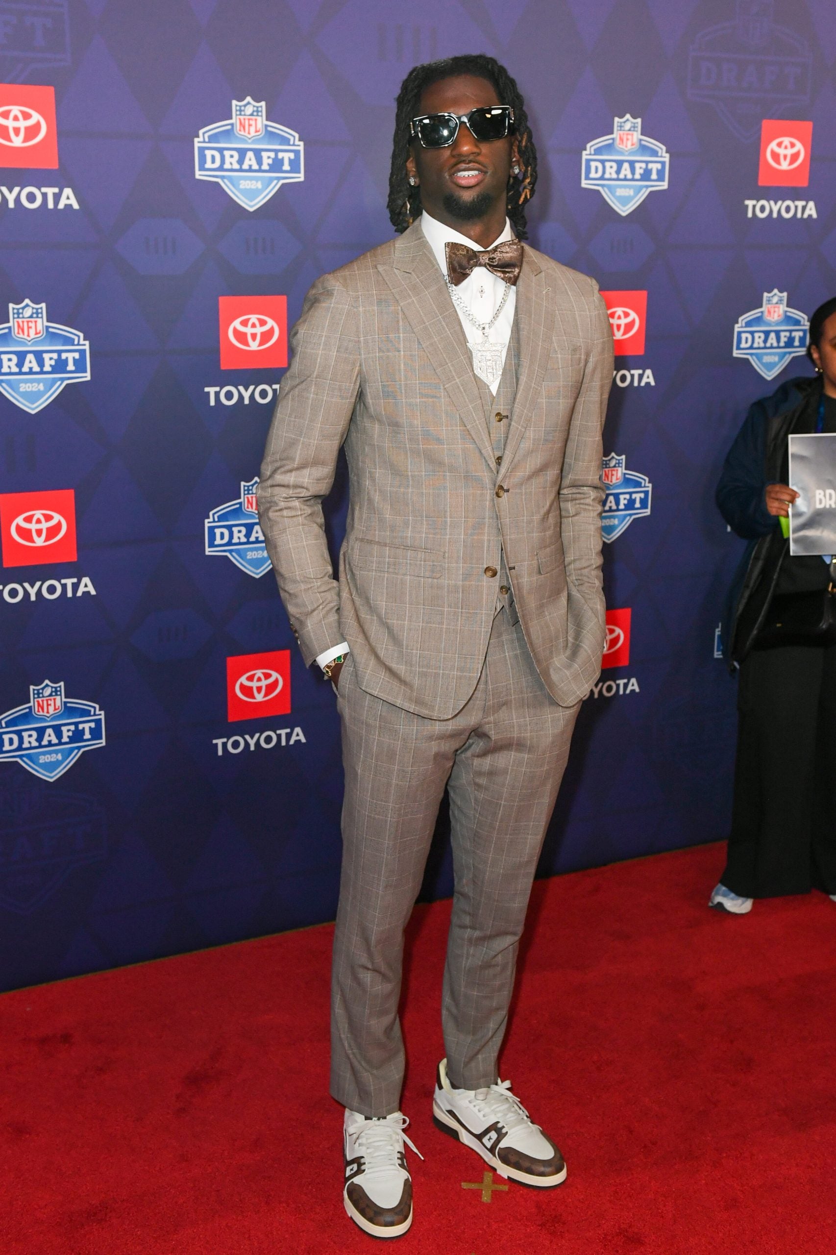 The Stylish Red Carpet Moments At The 2024 NFL Draft
