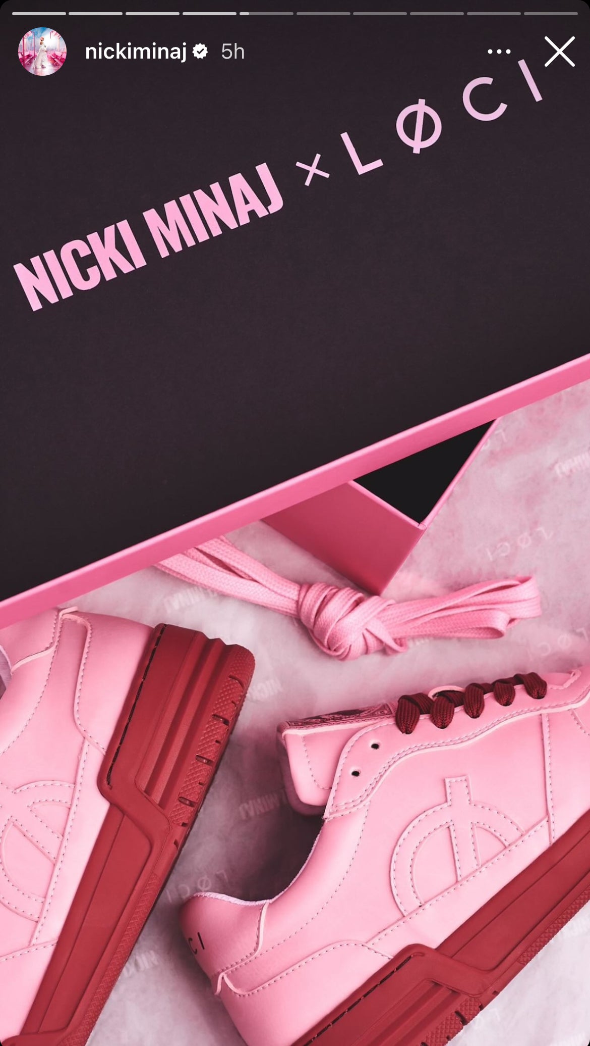 In Case You Missed It: Nicki Minaj Releases A Sneaker Collab, Karreuche Wears Dolce & Gabbana, And More
