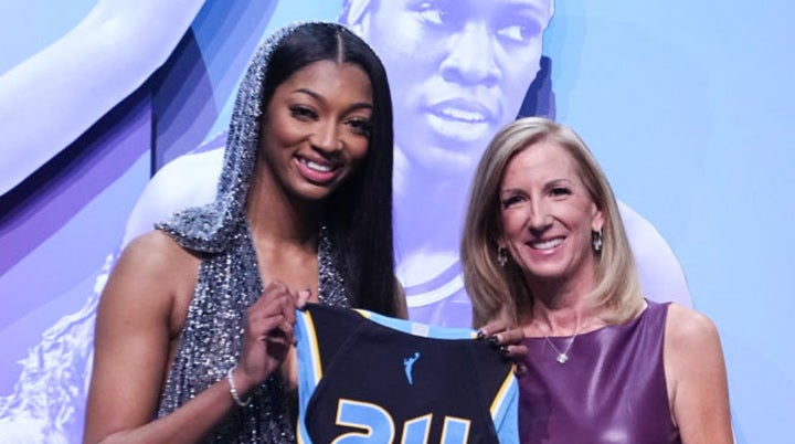 WATCH: In My Feed – A Closer Look at Angel Reese’s Glitzy Draft Look