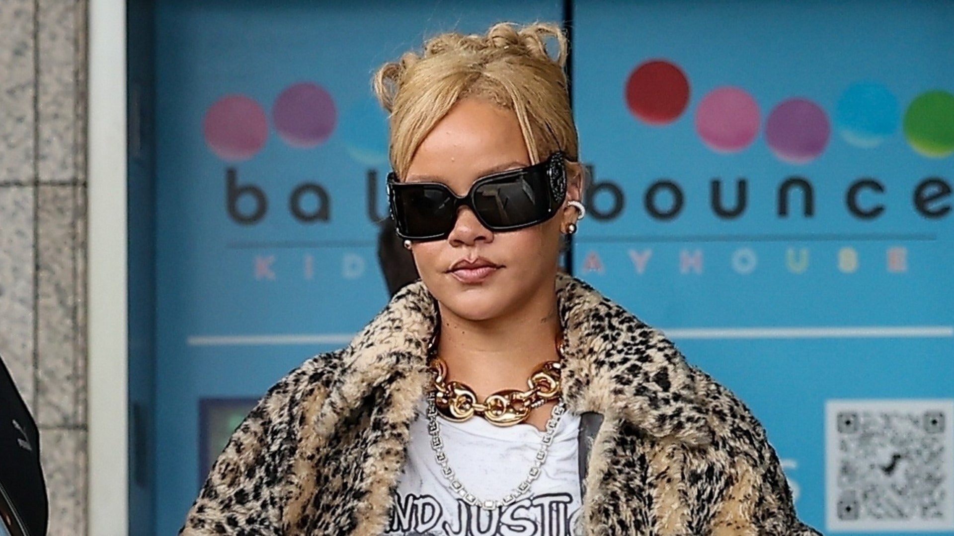 Rihanna’s Bottega Veneta Coat Shows Us Leopard Print Is In