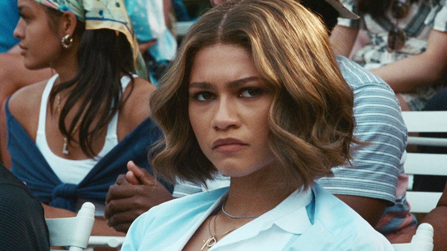 Zendaya wonders what factor plays a role in 'Challengers' off-court romance.