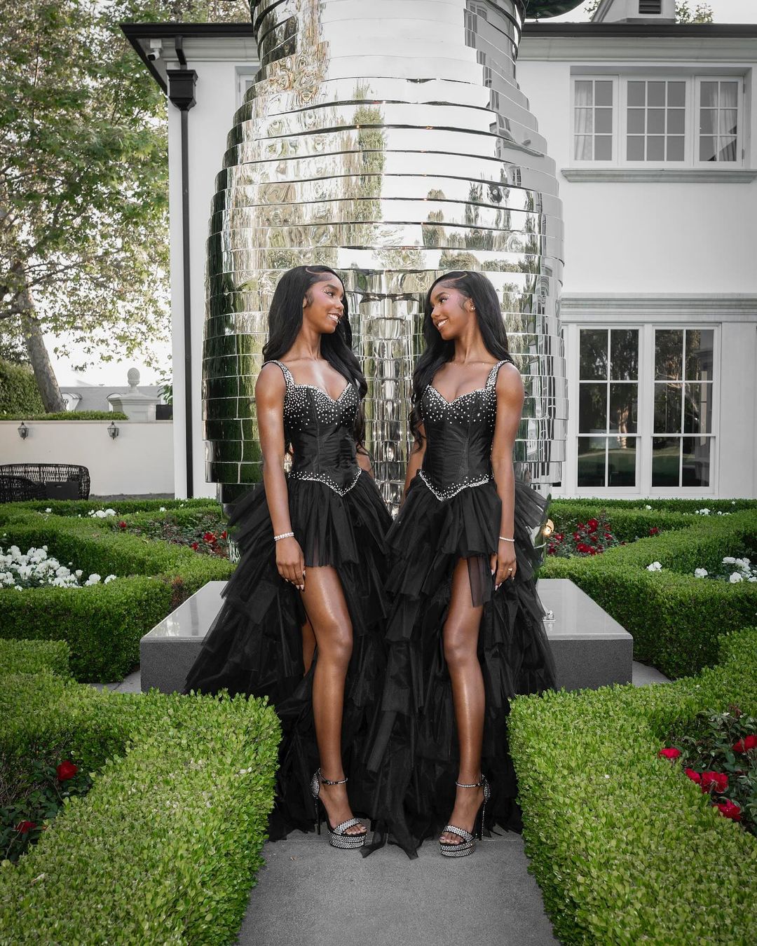 The Combs Twins Looked Stunning At Prom