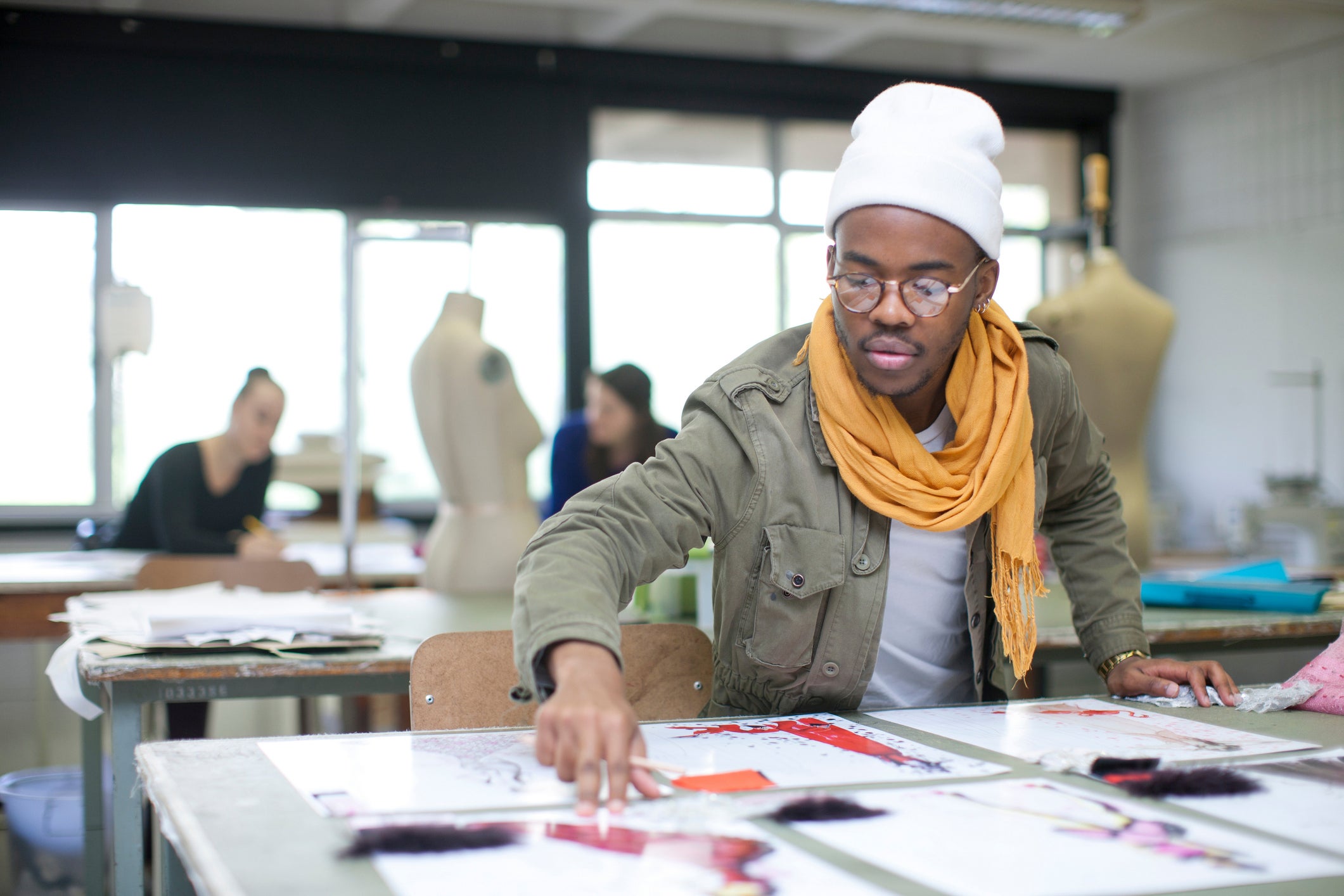 The Country's Only Design-Focused HBCU Partnered With The NFL To Amplify Student Artists