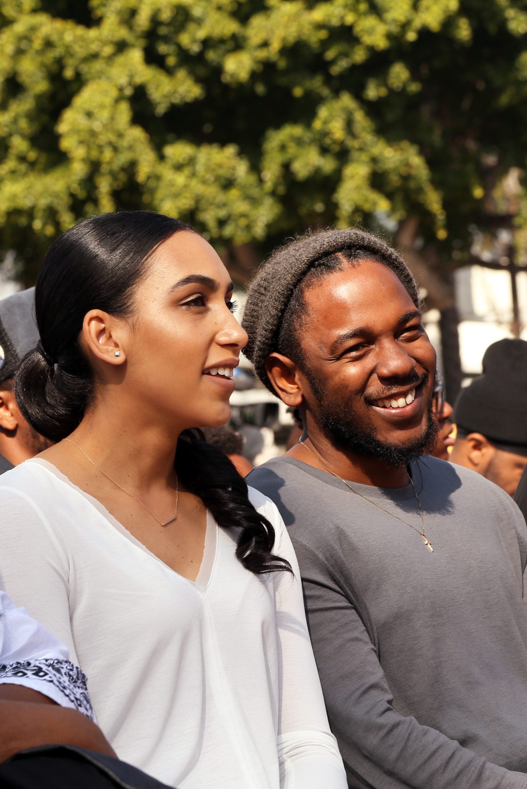 6 Pictures Of Kendrick Lamar And His Partner Whitney Alford Over The Years