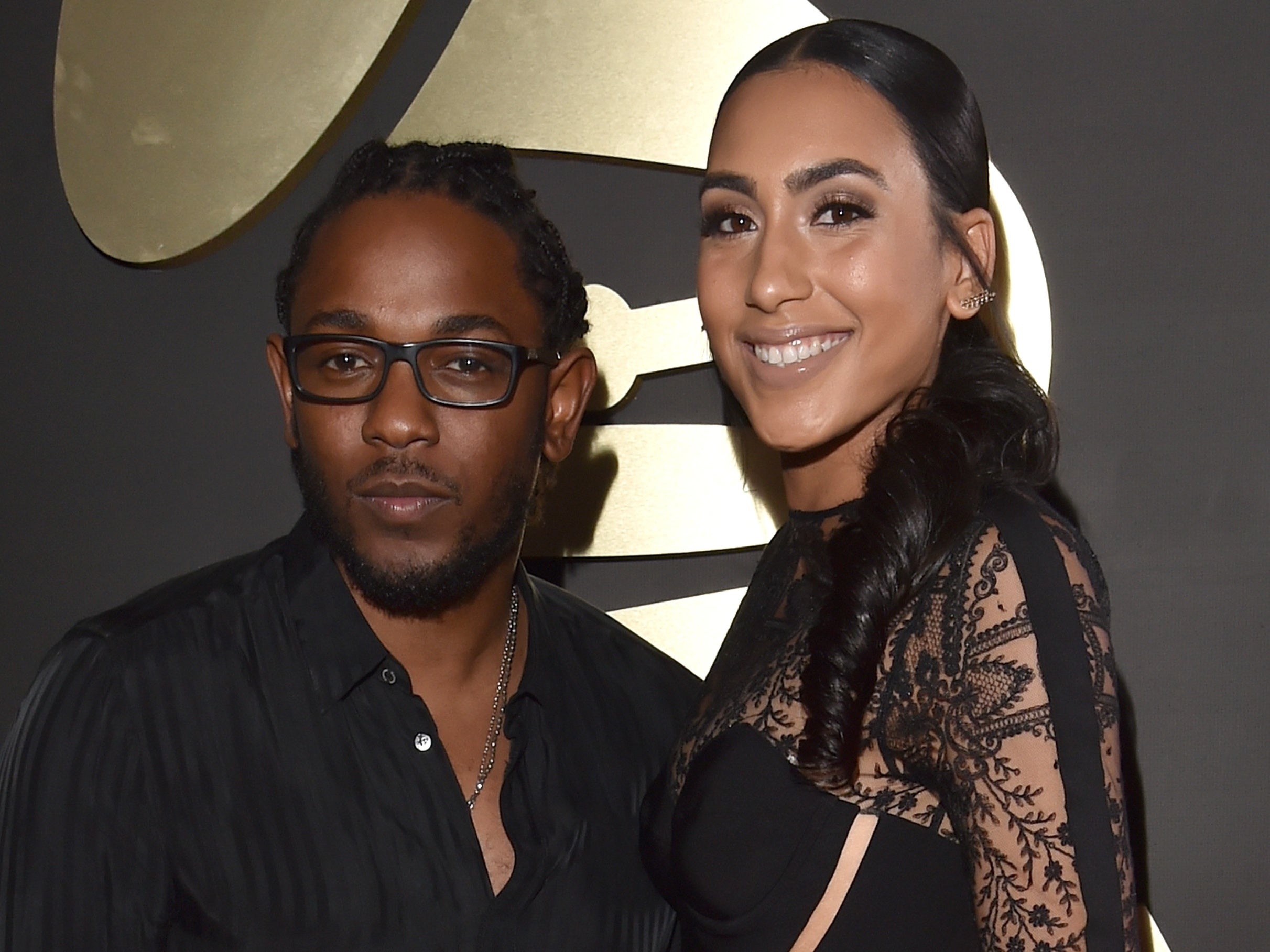6 Adorable Pictures Of Kendrick Lamar And His Partner Whitney Alford Over The Years