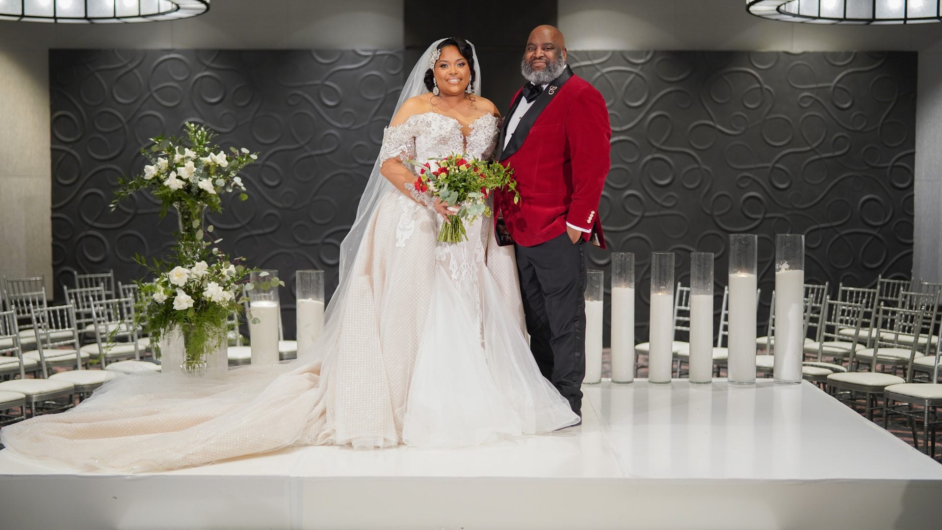 Bridal Bliss: Connie And Chip Celebrated A Second Chance At Love With A Classy Winter Wedding In Maryland