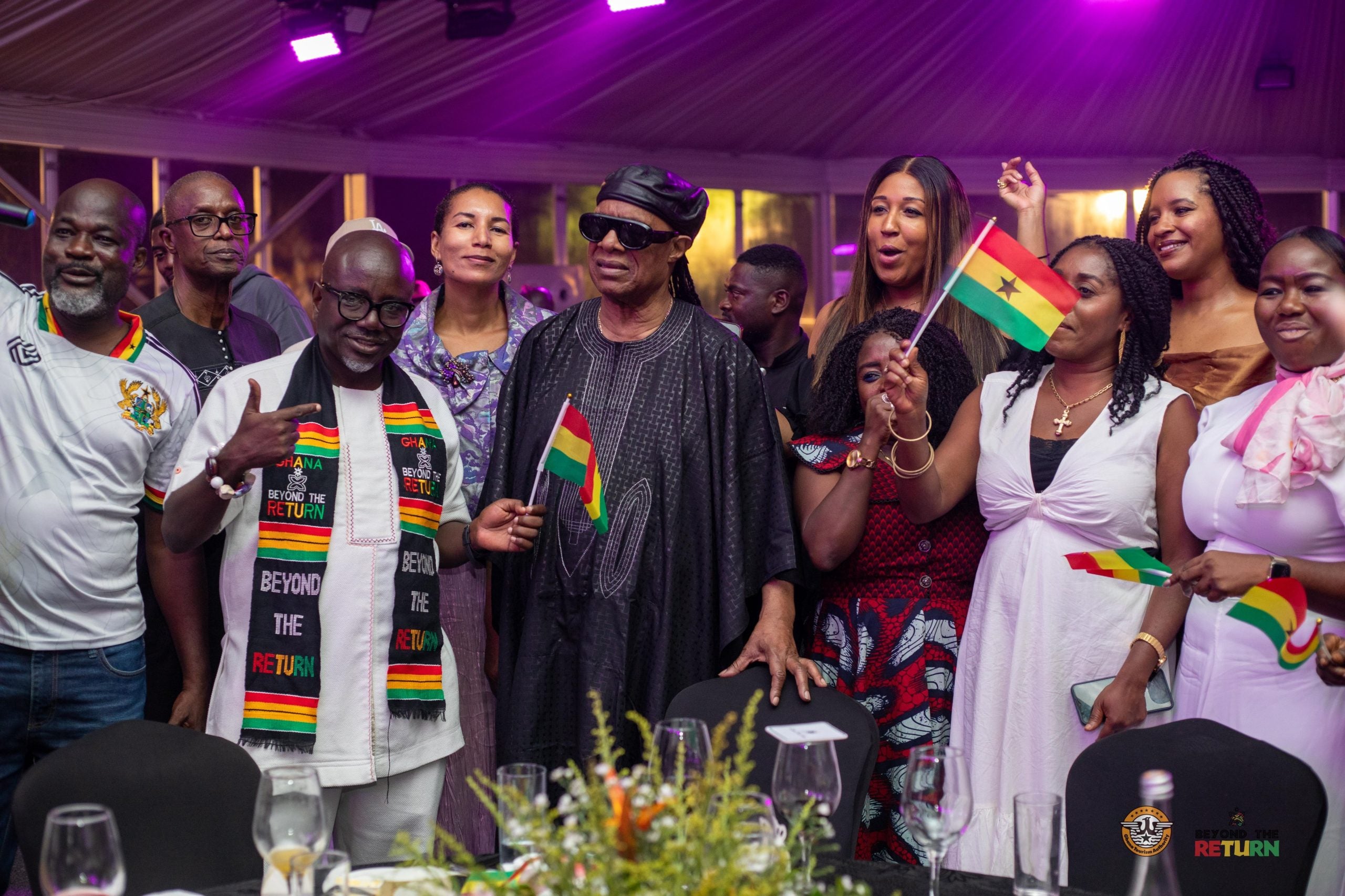 Stevie Wonder Becomes A Citizen Of Ghana On His 74th Birthday