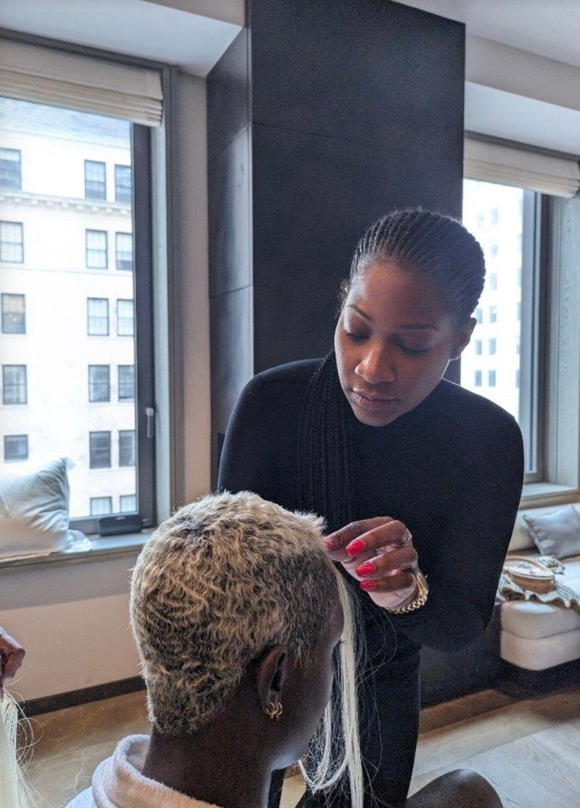 How Jodie Turner-Smith's Met Gala hairstyles came together