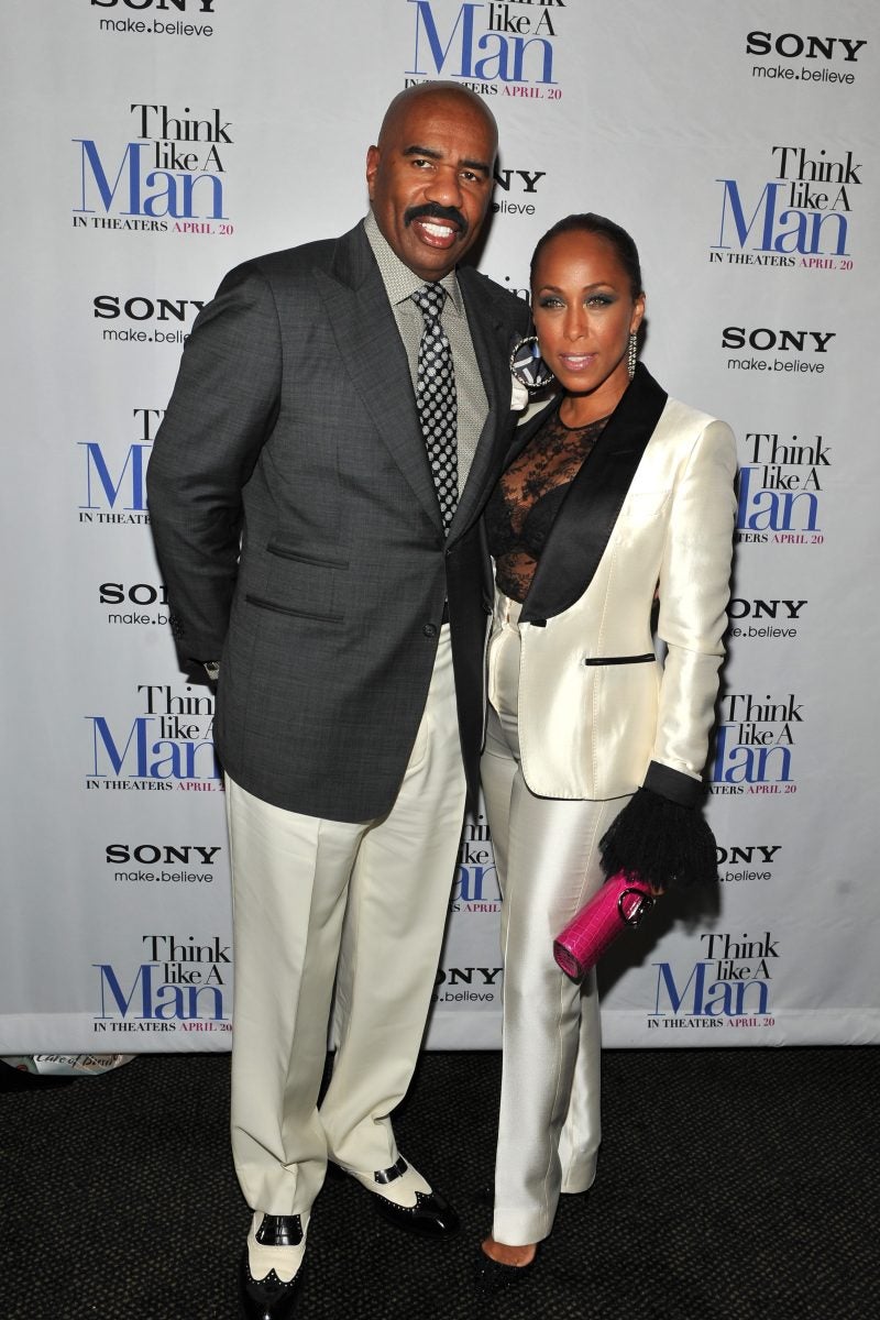 Photos Of Steve And Marjorie Harvey Through The Years