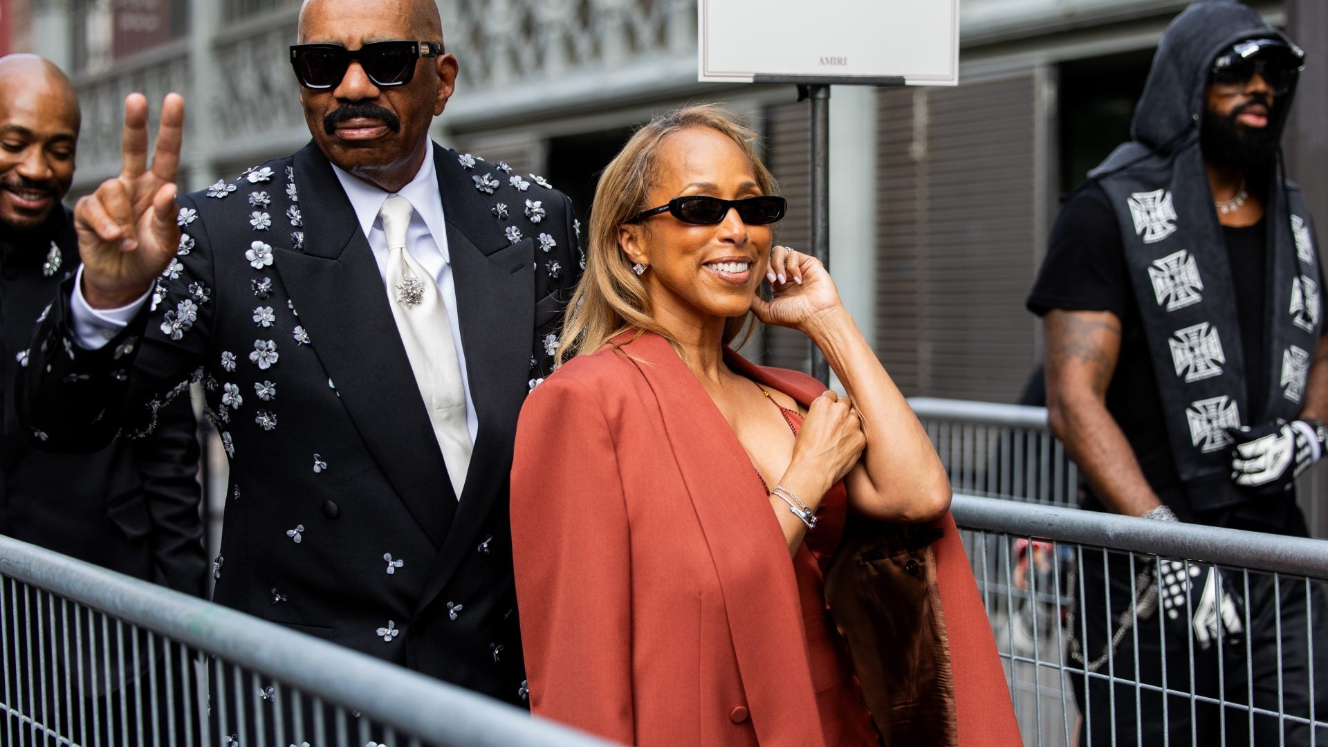 Photos Of Steve And Marjorie Harvey Through The Years