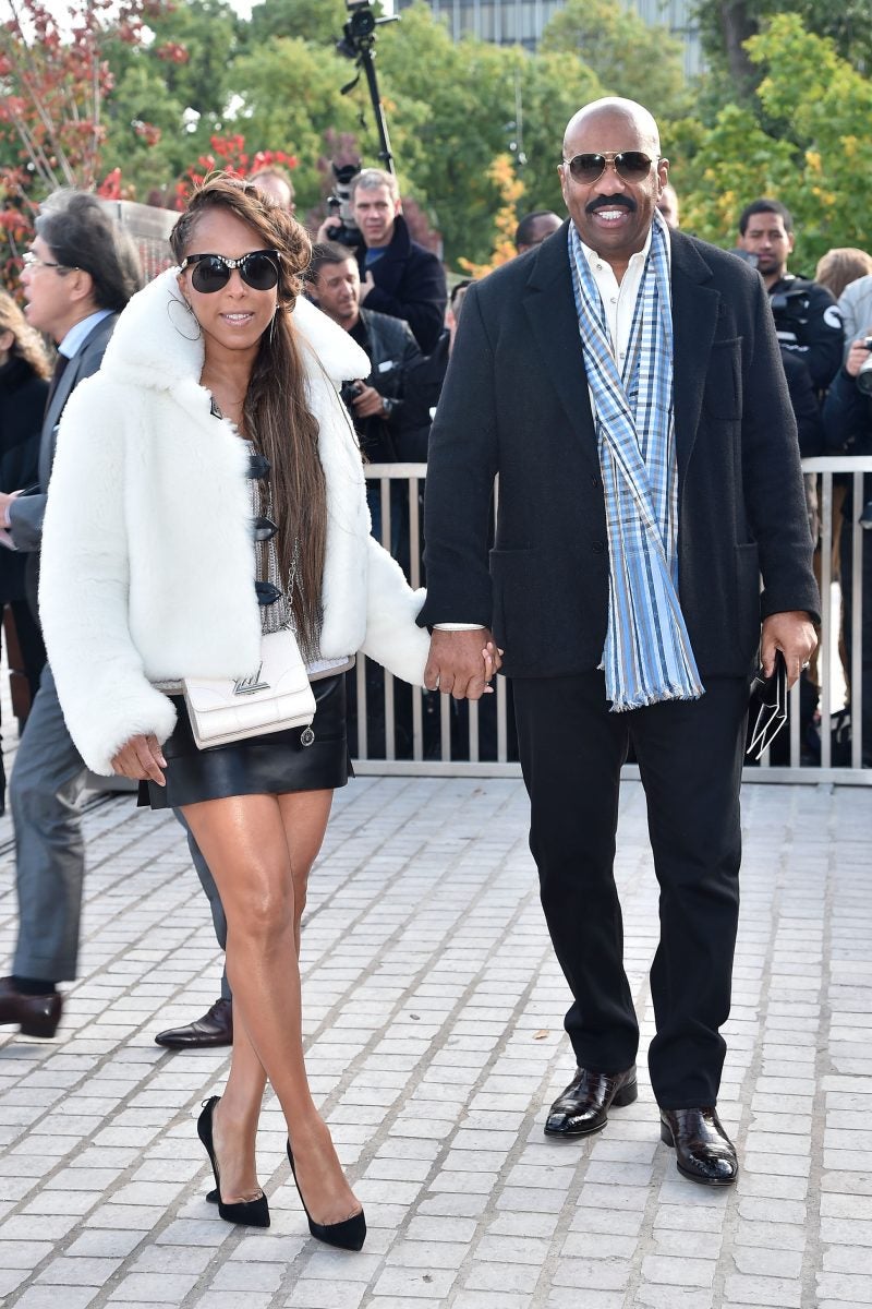 Photos Of Steve And Marjorie Harvey Through The Years