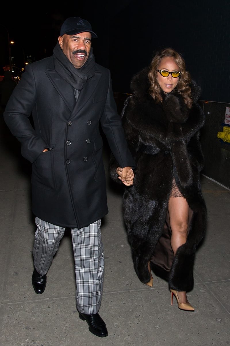 Photos Of Steve And Marjorie Harvey Through The Years