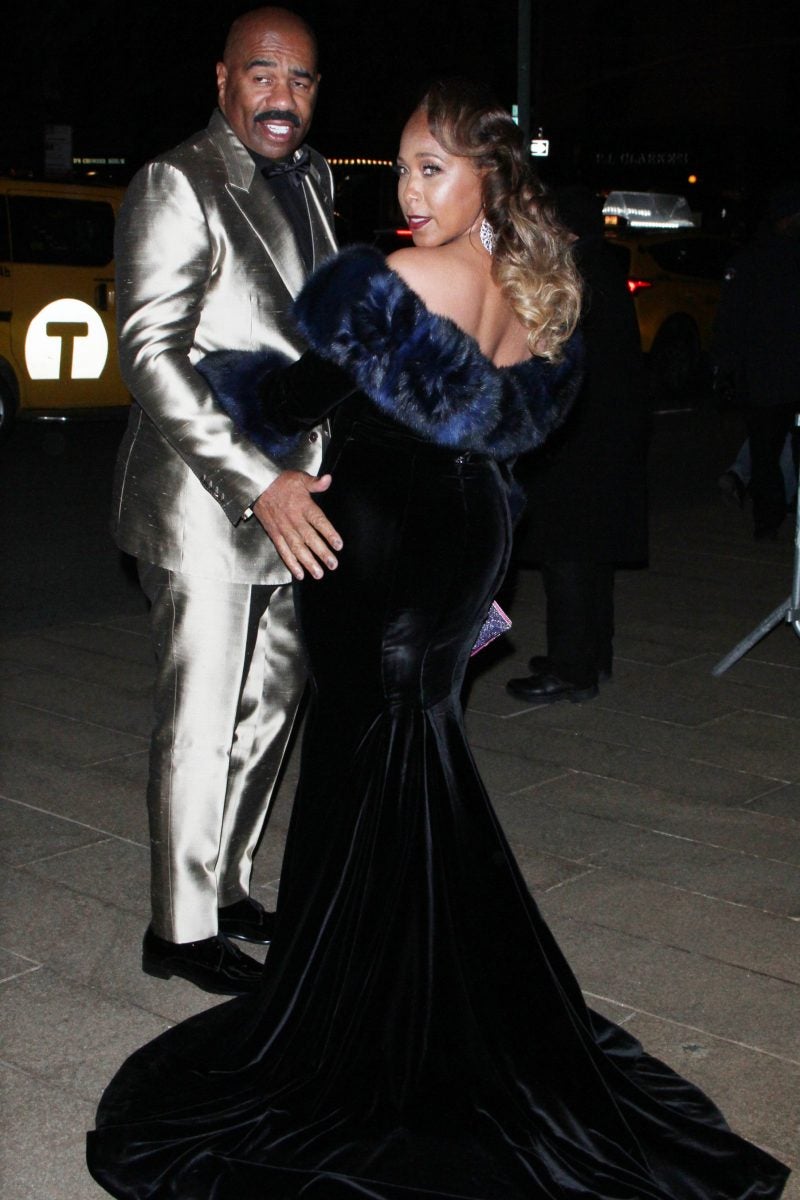 Photos Of Steve And Marjorie Harvey Through The Years
