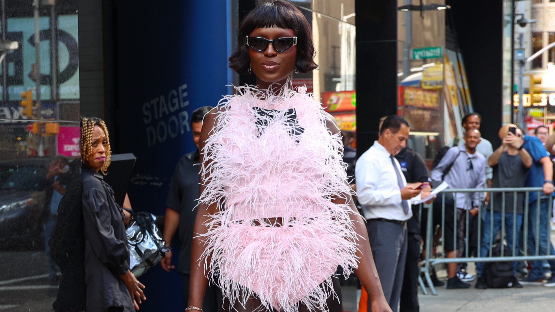 I'm Here For Jodie Turner-Smith's Pink Hot Pants Moment