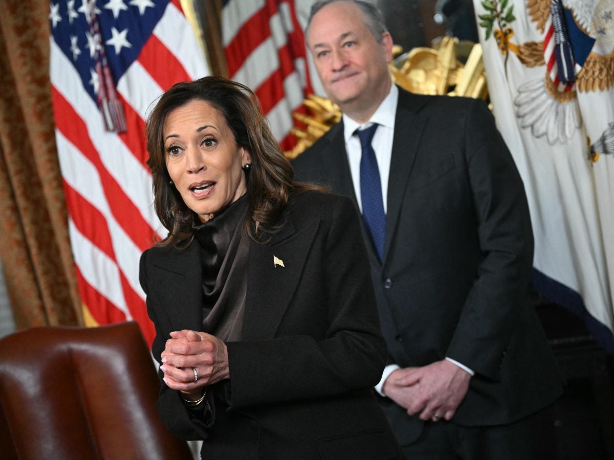 Photos Of Vice President Kamala Harris And Husband Doug Emhoff Over The Years