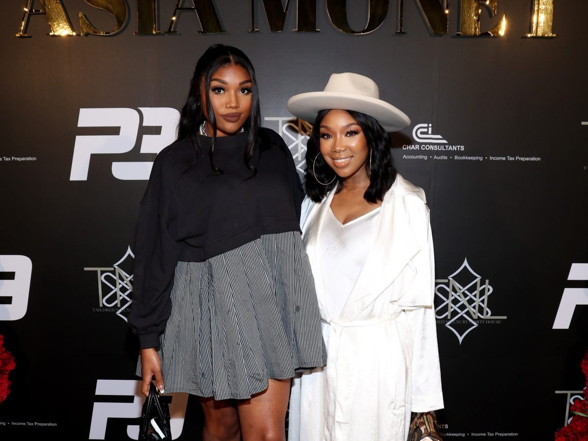 Twins! Photos Of Brandy And Her Daughter Sy'Rai