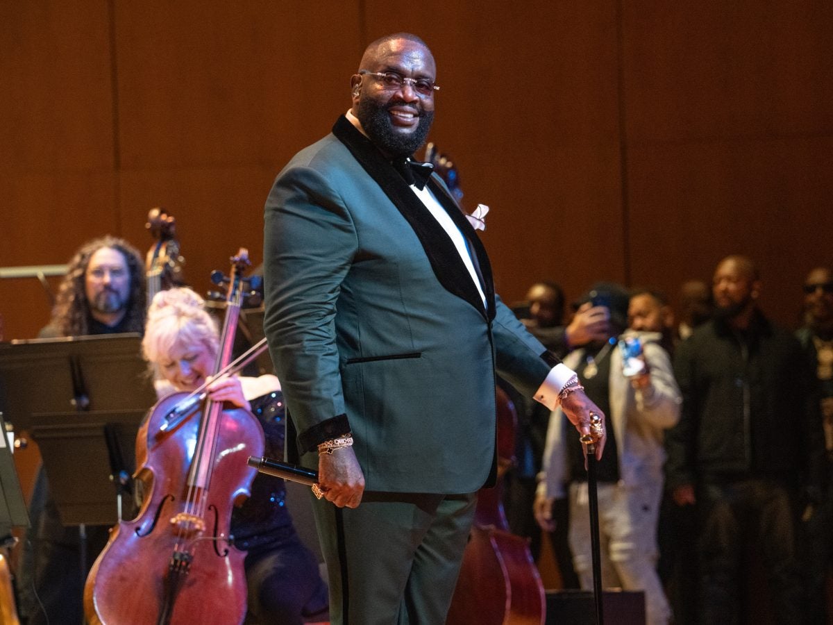 Rick Ross Blends Luxury And Lyricism At The Atlanta Symphony Hall – Essence