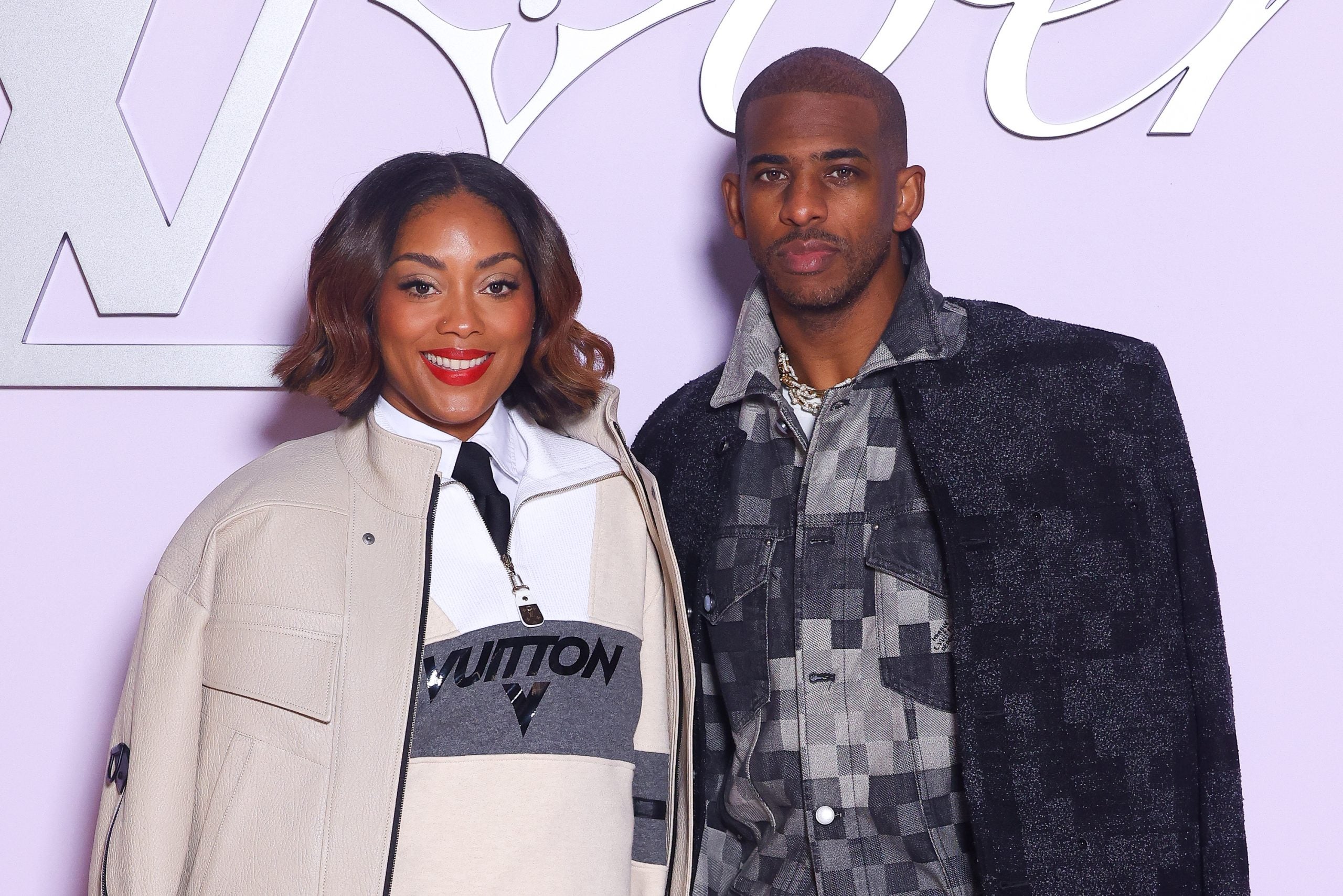 Black Celebrity Couples Shine At Louis Vuitton Menswear Show During Paris Fashion Week