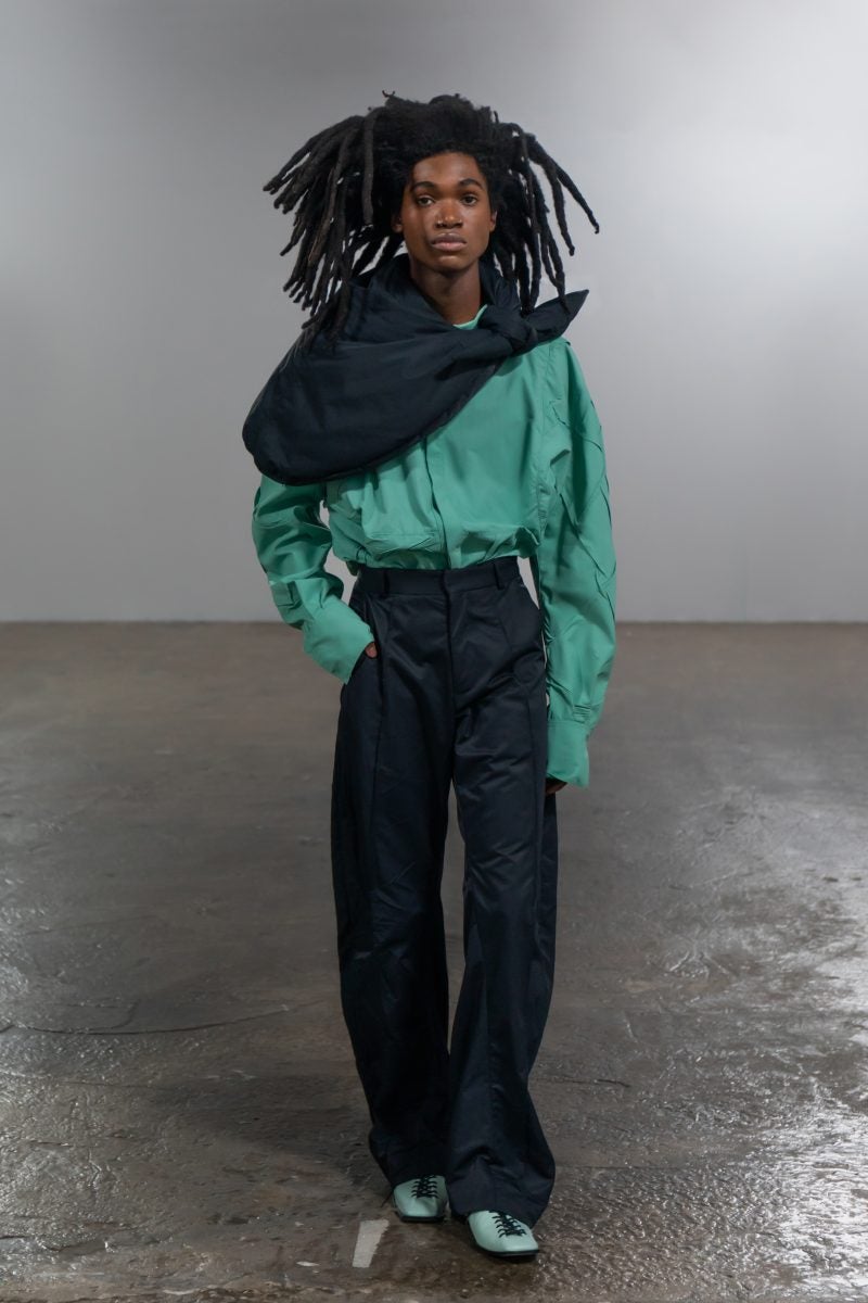 Bianca Saunders Sticks To Her Guns For FW25 Collection