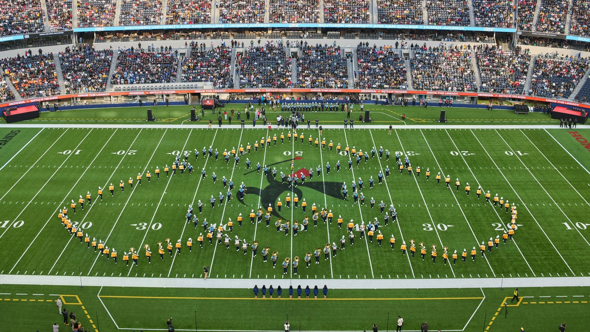 RECAP: HBCU Bands Took Over SoFi Stadium—And It Was Everything