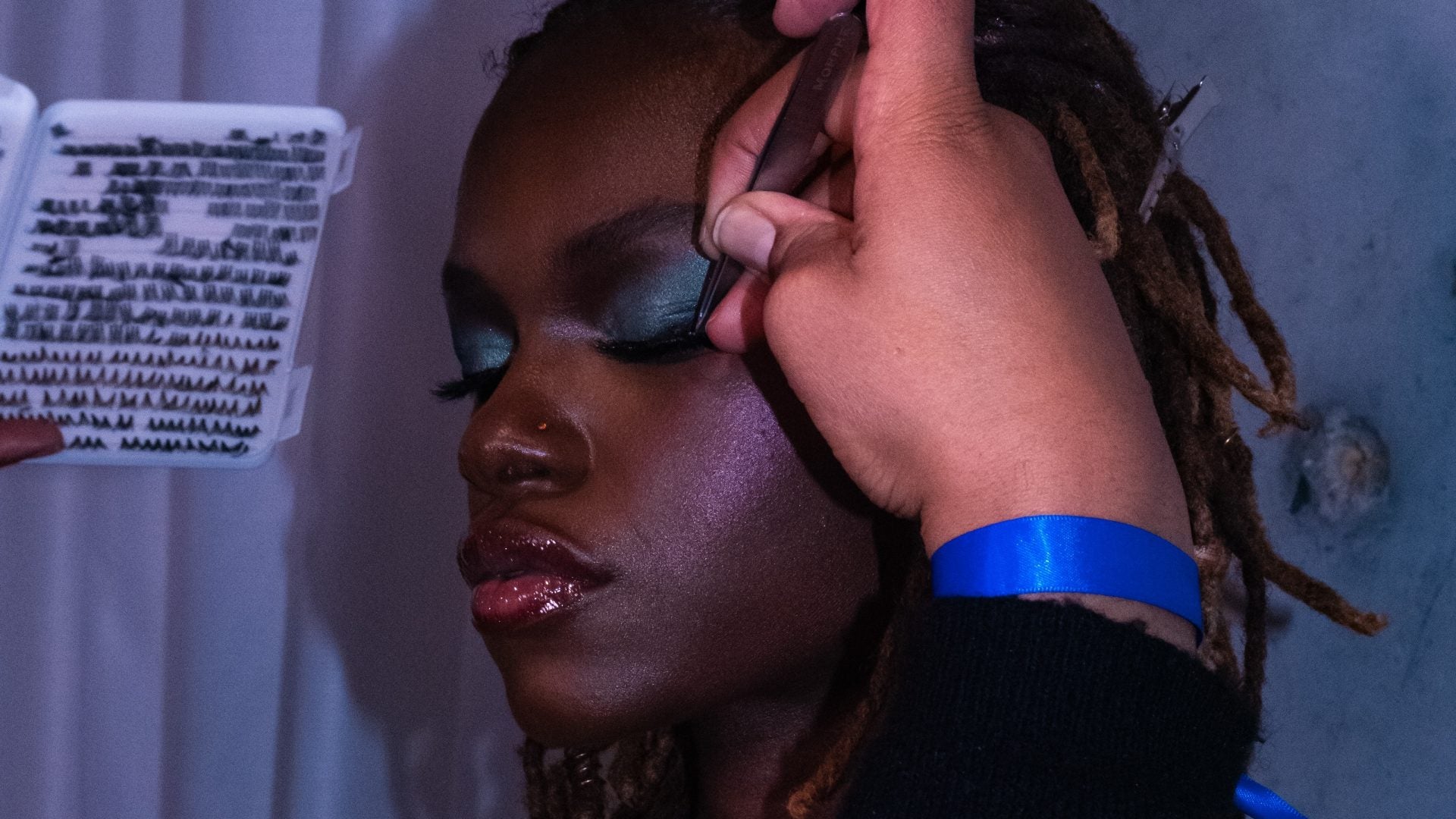 ESSENCE Beauty Diary: Tia Adeola Models Get Ready For The 10th Anniversary Show