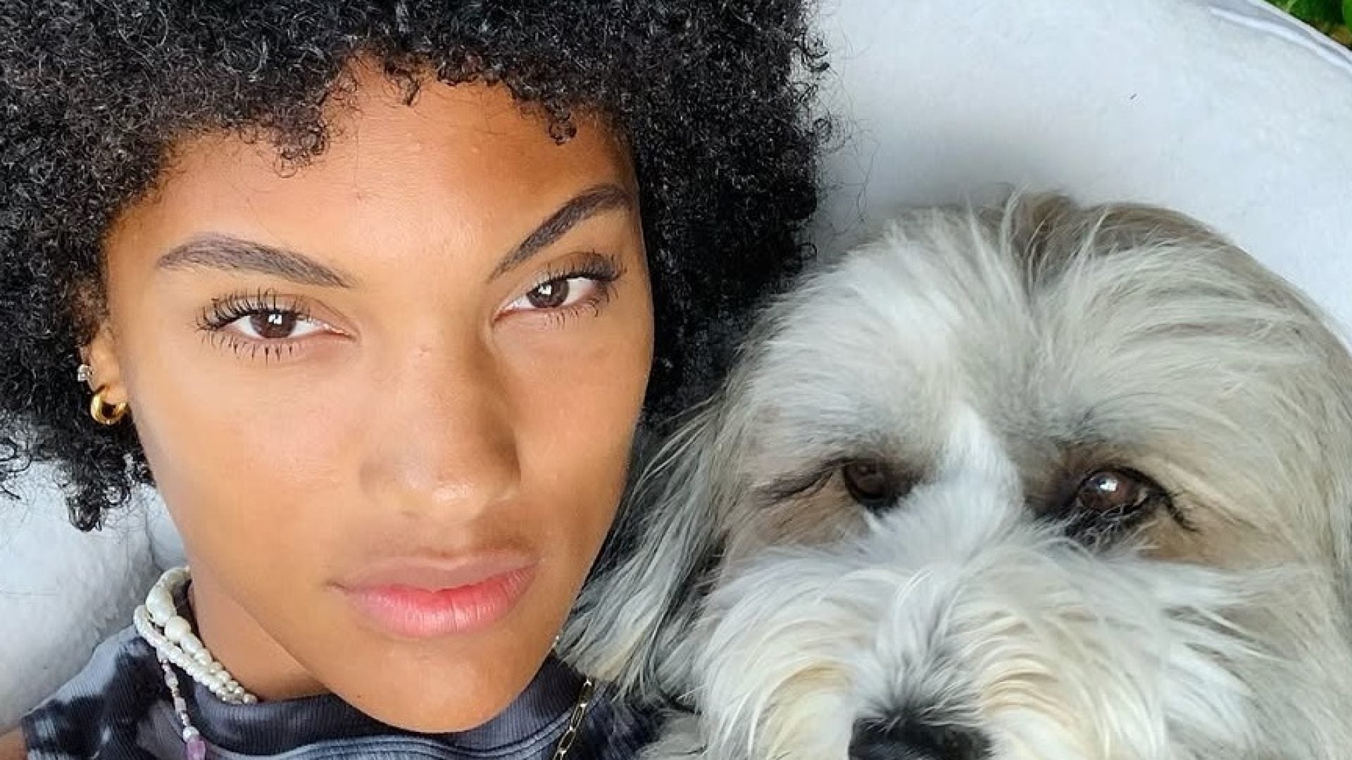 Tara Davis-Woodhall Reveals A Rare Photo Of Her Afro