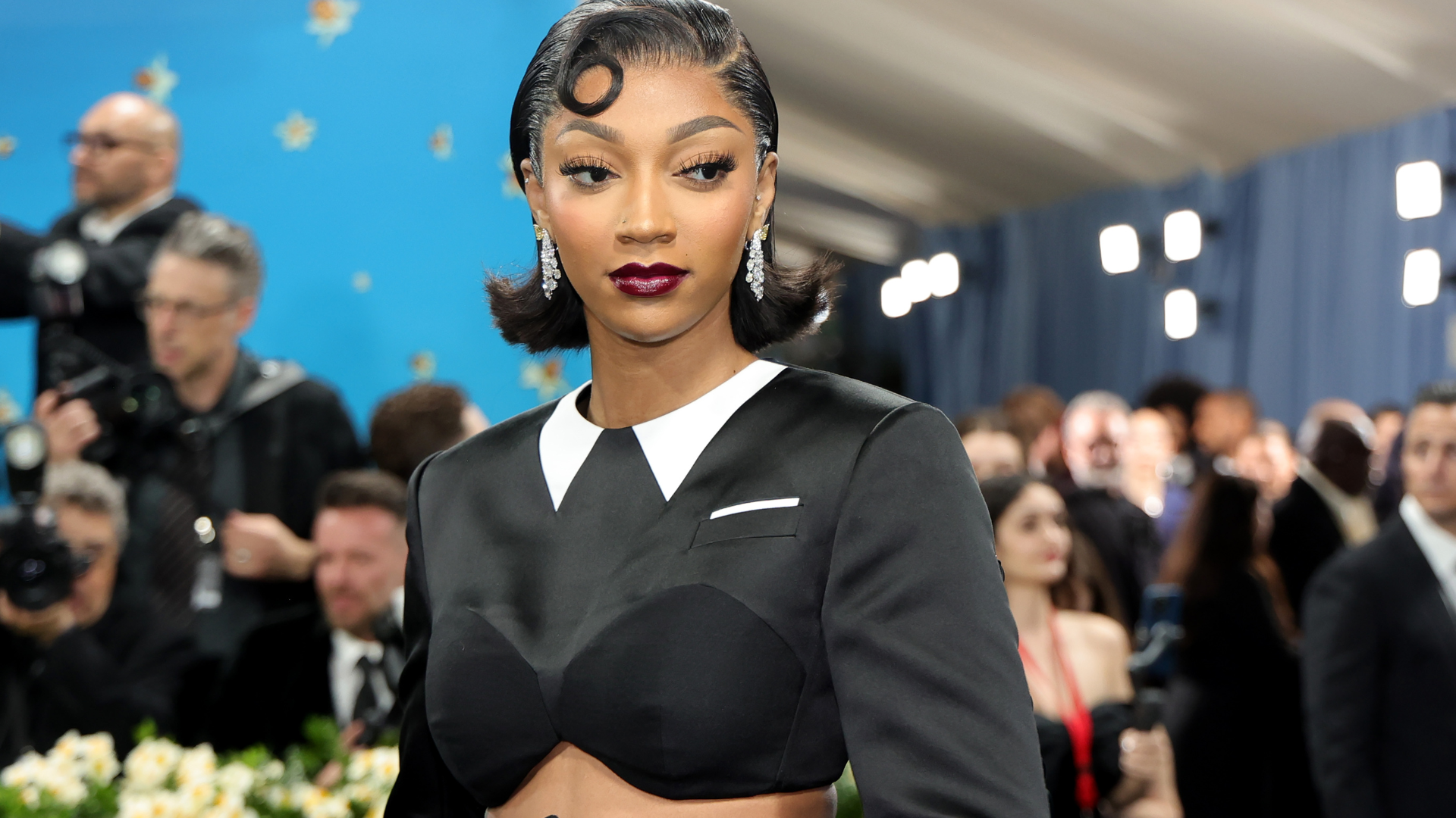 Angel Reese Stuns In Thom Browne At 2025 Met Gala