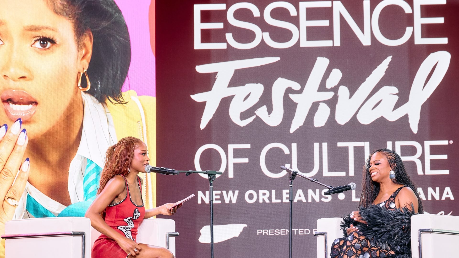 KeKe Palmer And Kandi Burruss-Tucker Talk Success, Motherhood, And More On The Mainstage