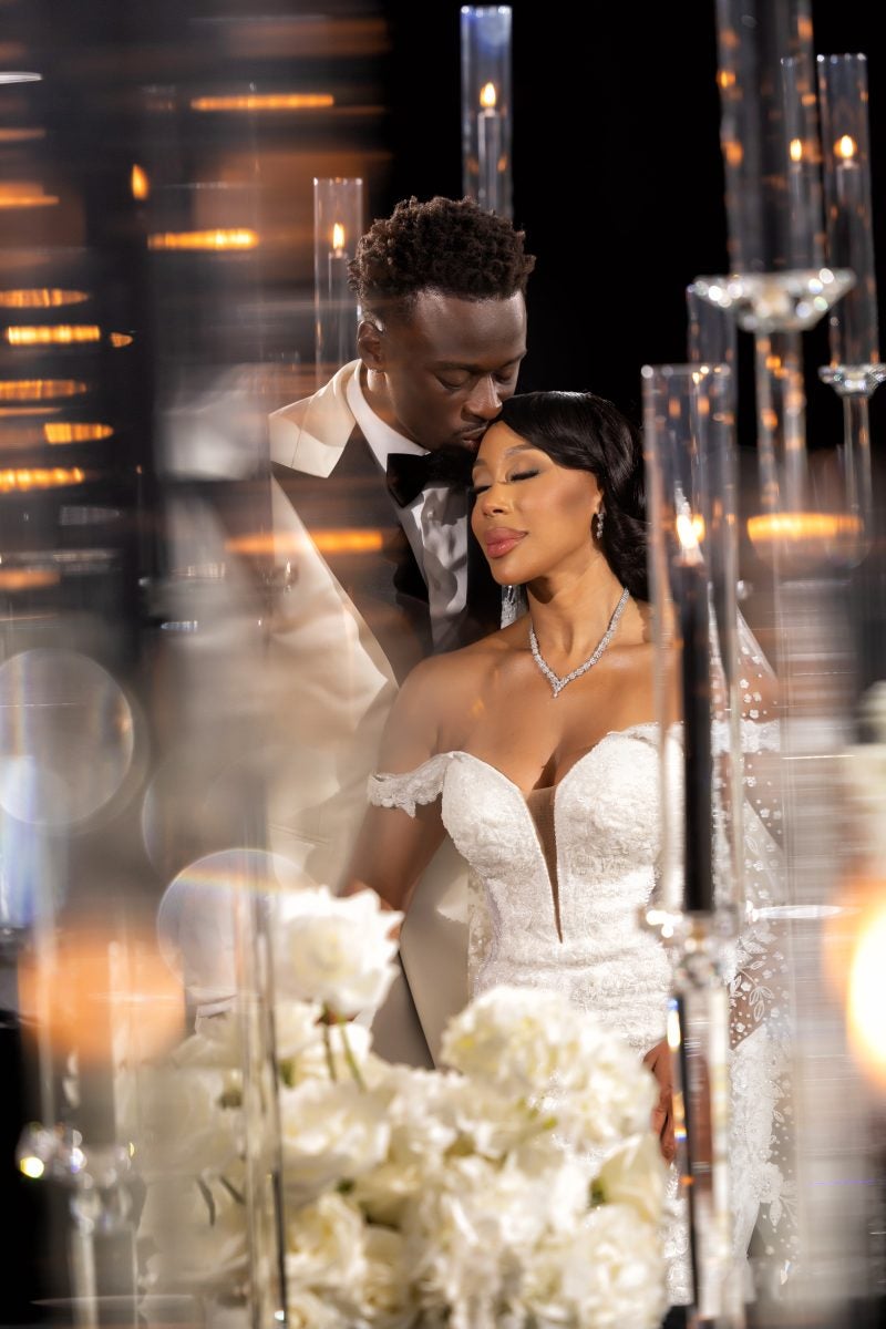 Bridal Bliss: Inside NFL Couple Nazeeh Johnson And Gabrielle Irving's Glam Miami Wedding