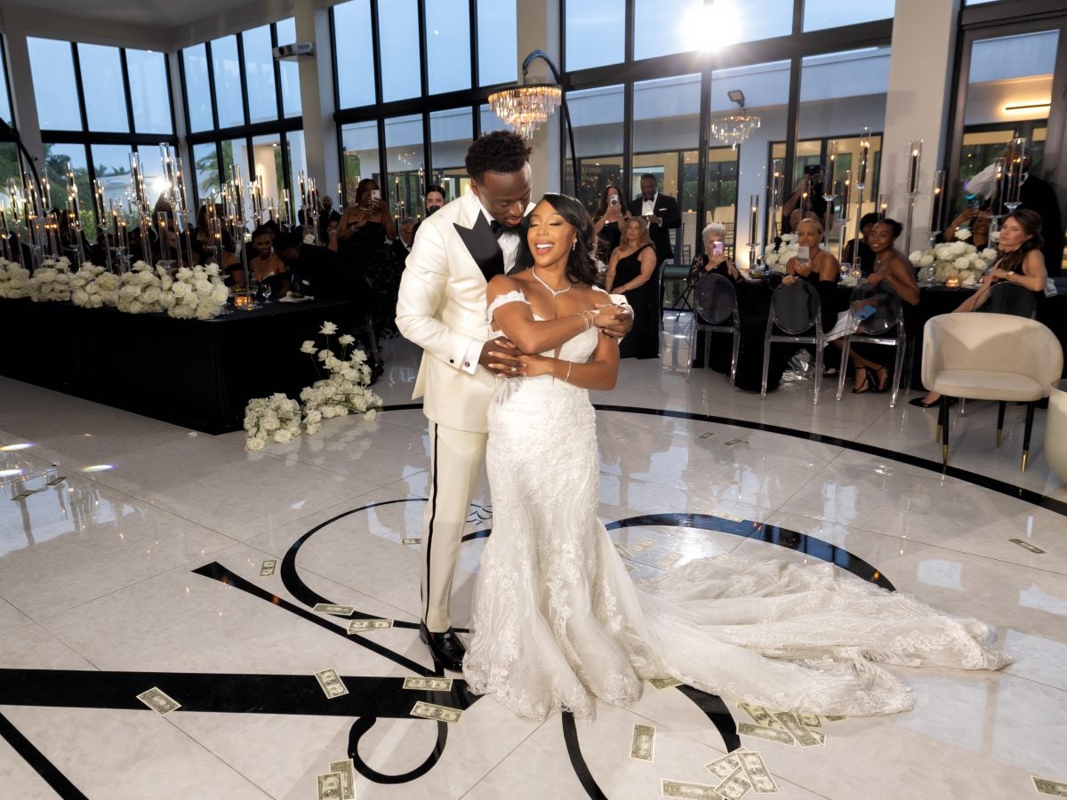 Bridal Bliss: Inside NFL Couple Nazeeh Johnson And Gabrielle Irving's Glam Miami Wedding